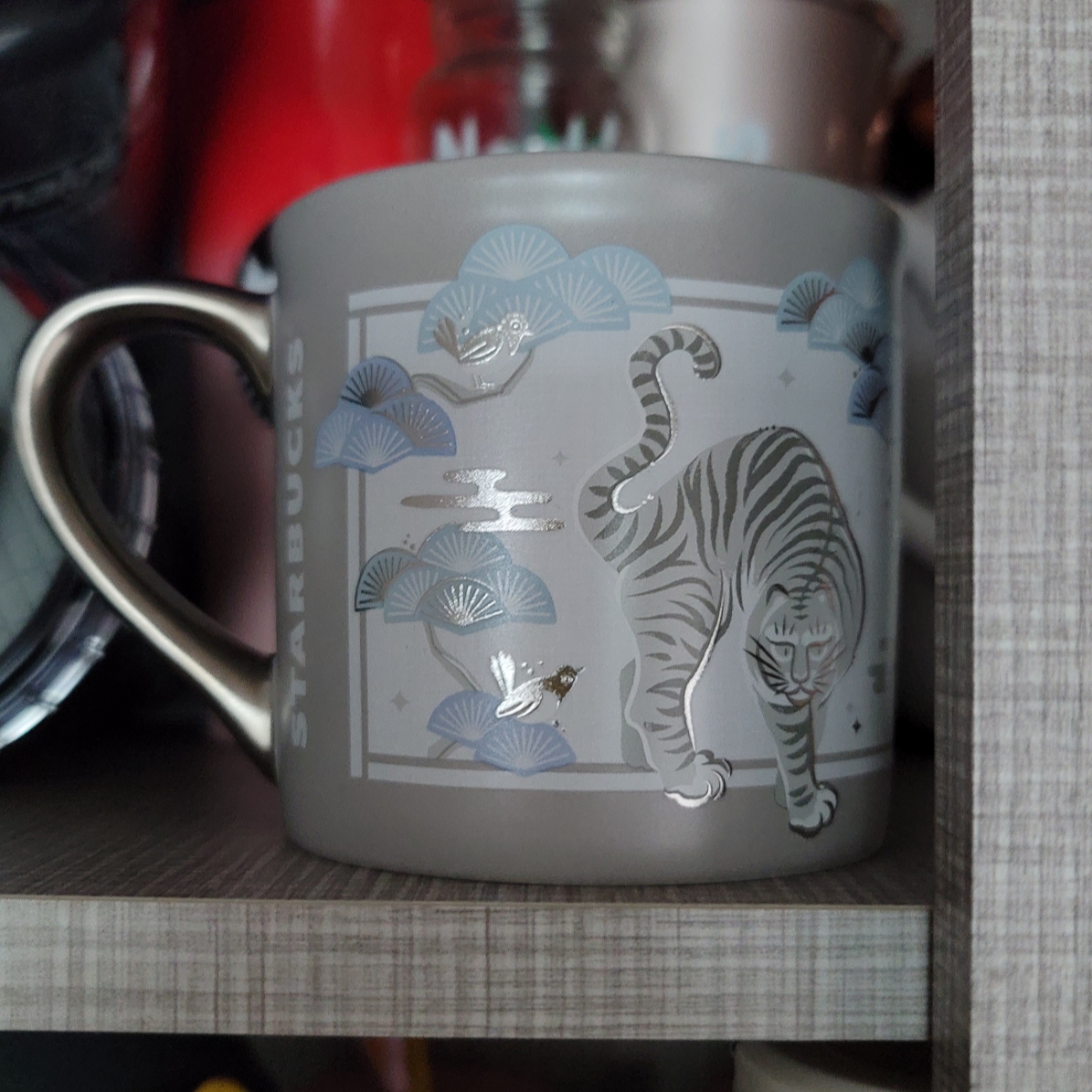 Starbucks Hojakdo Mug 355ml 착용 스타일