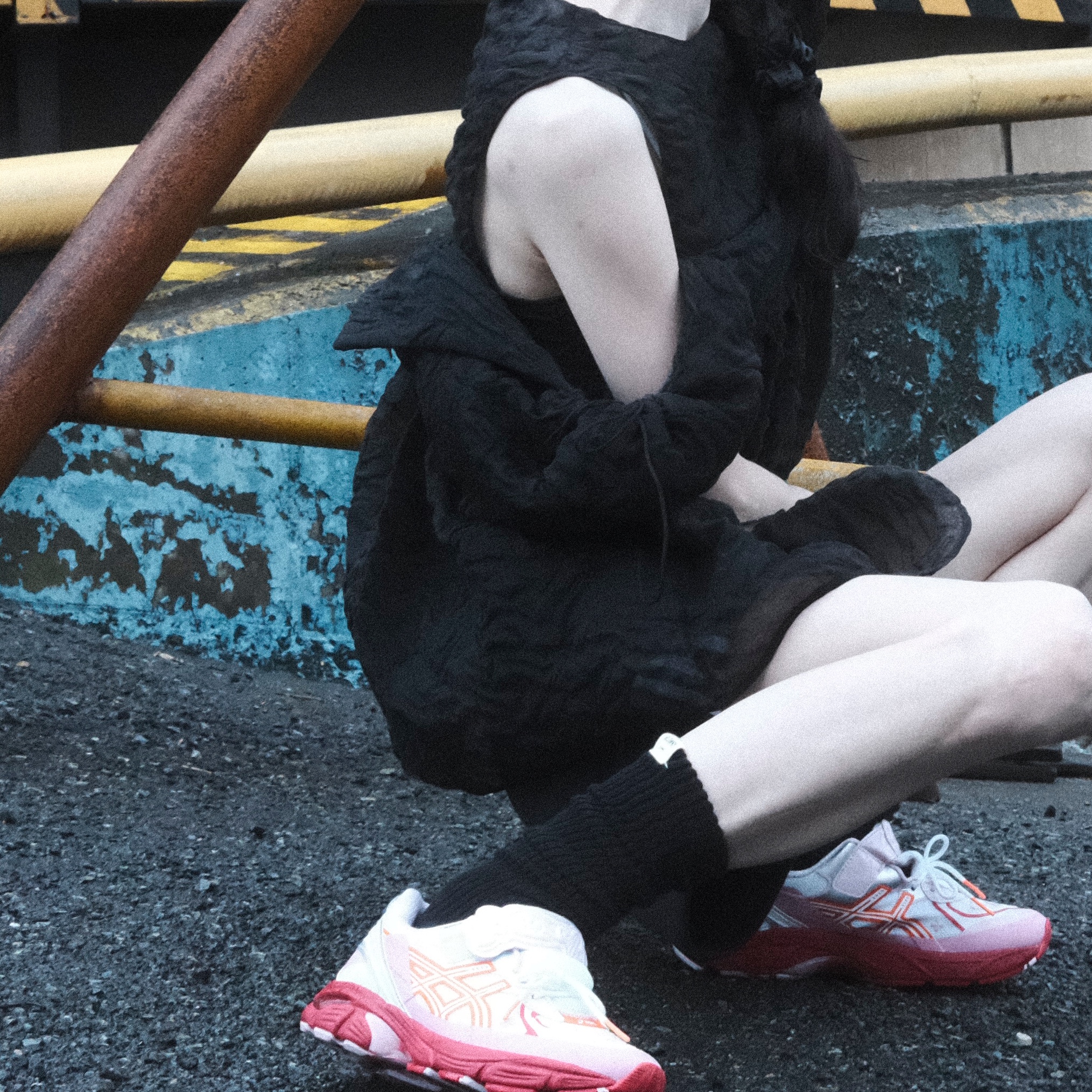 Asics x Cecilie Bahnsen GT-2160 White Habanero, Louis Vuitton Speedy Bandouliere 30 Monogram 착용 스타일 - 2