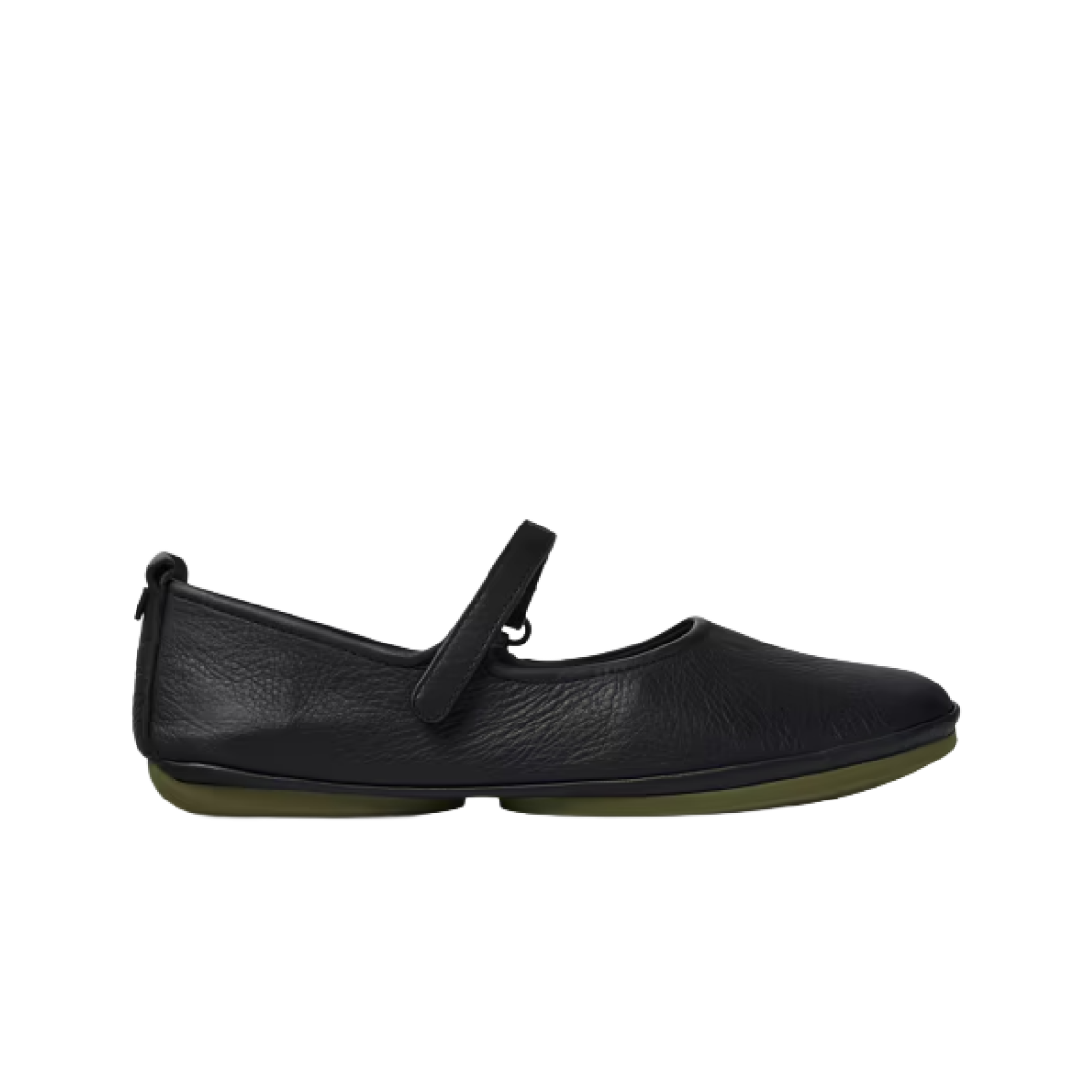 K201365-019 (W) Camper Right Leather Ballerinas Black