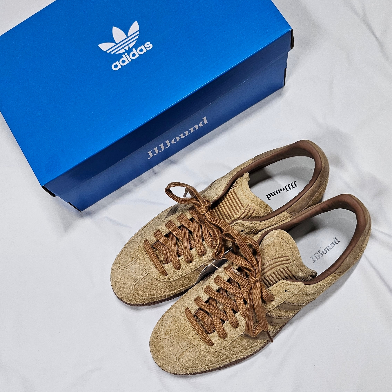Adidas x JJJJound Samba OG Mesa 착용 스타일
