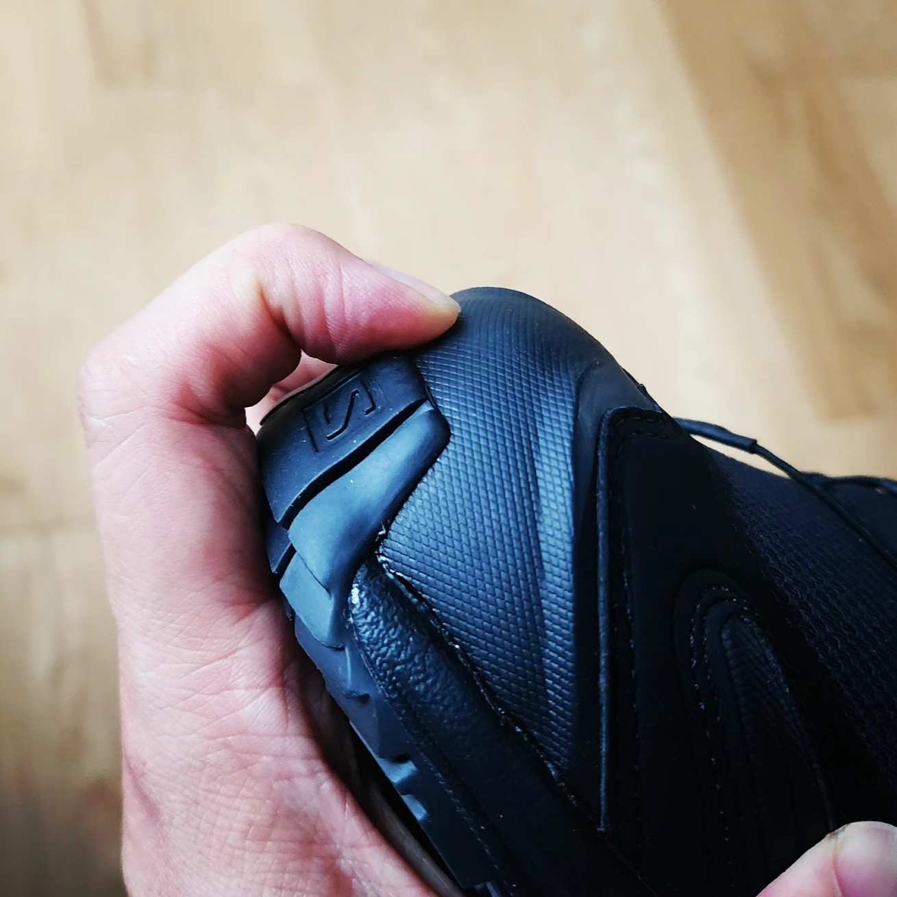 Salomon XA Pro 3D GTX Black Magnet 착용 스타일 - 3