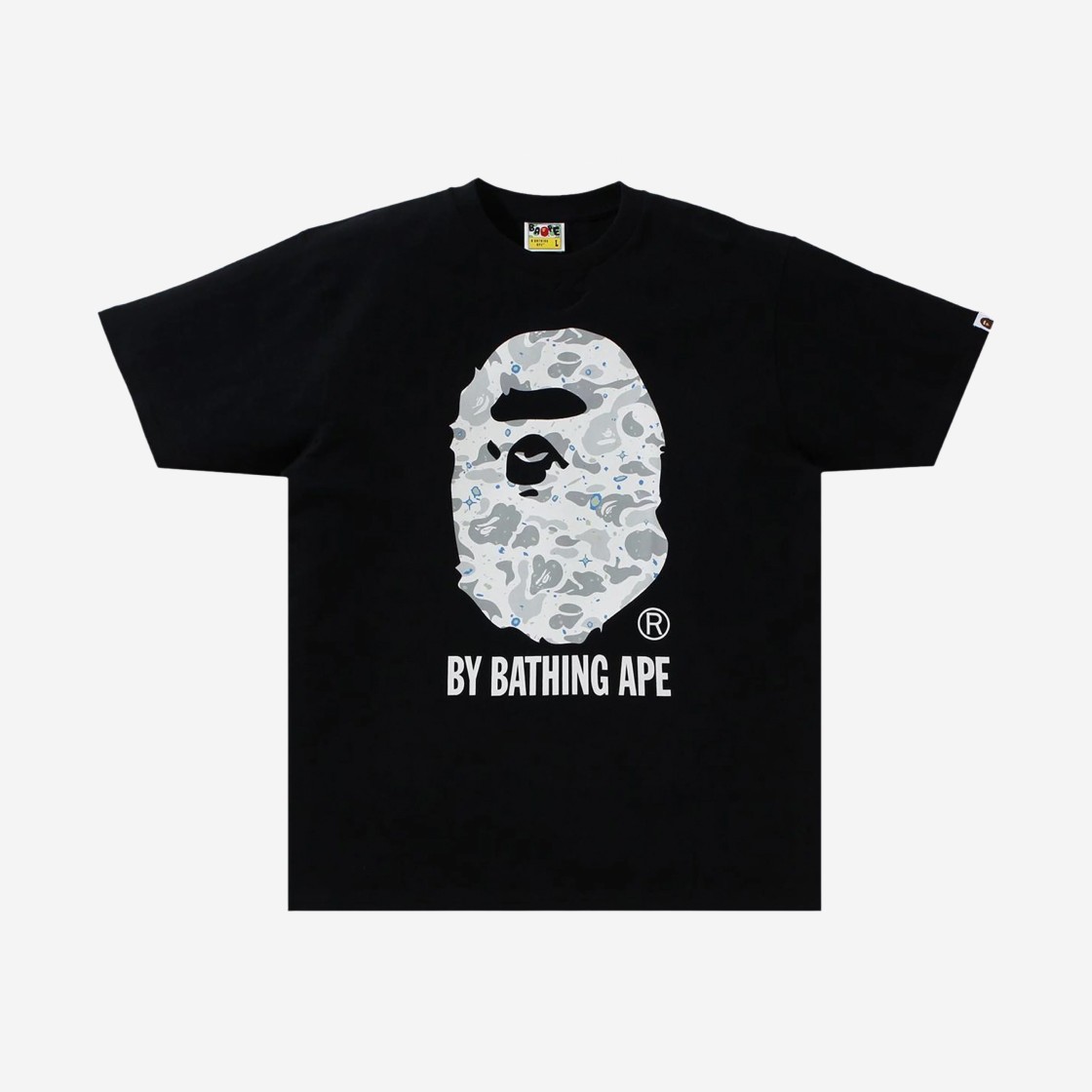 BAPE Space Camo By Bathing Ape T-Shirt Black 상세 이미지 1