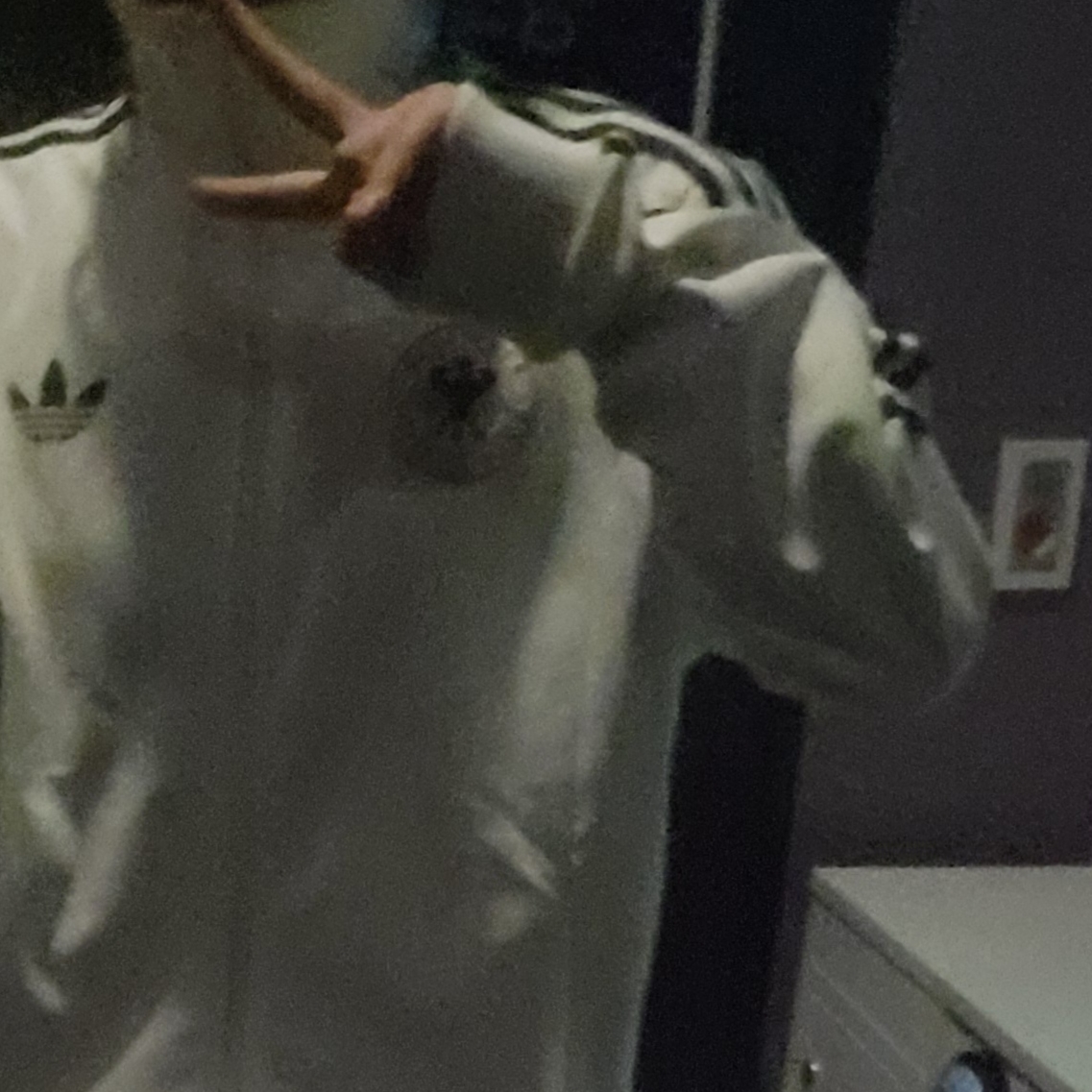 Adidas German Beckenbauer Track Top Off White - KR Sizing 착용 스타일