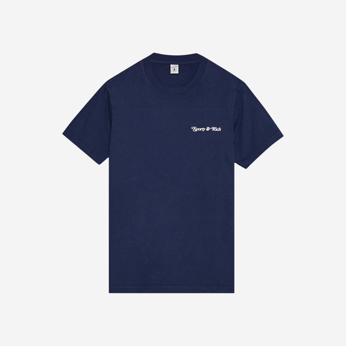 Sporty & Rich Self Love Club T-Shirt Navy 상세 이미지 2