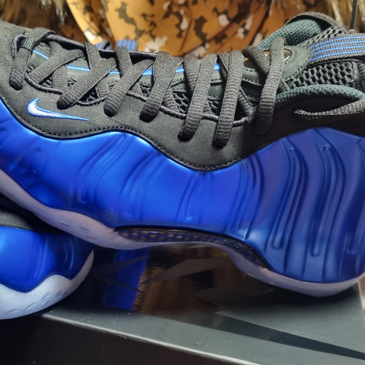 Nike Air Foamposite One International Blue 착용 스타일 - 2