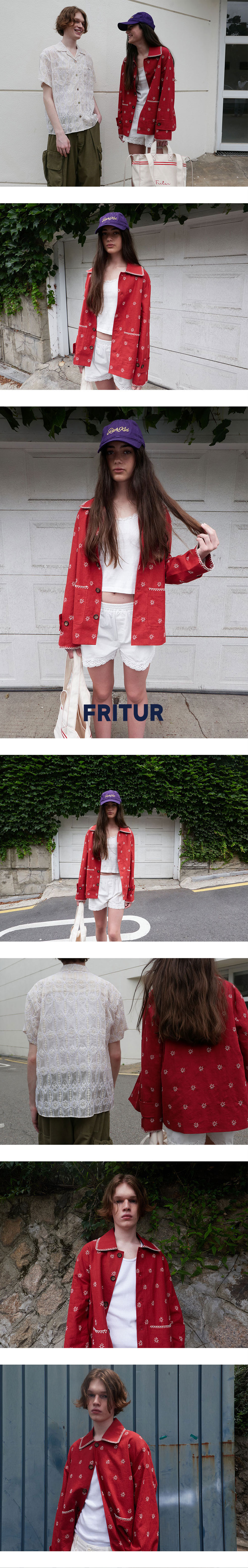【FRITUR】The KYOTO Jacket RED 프리터 더 교토 자켓 레드 | FRITUR | KREAM
