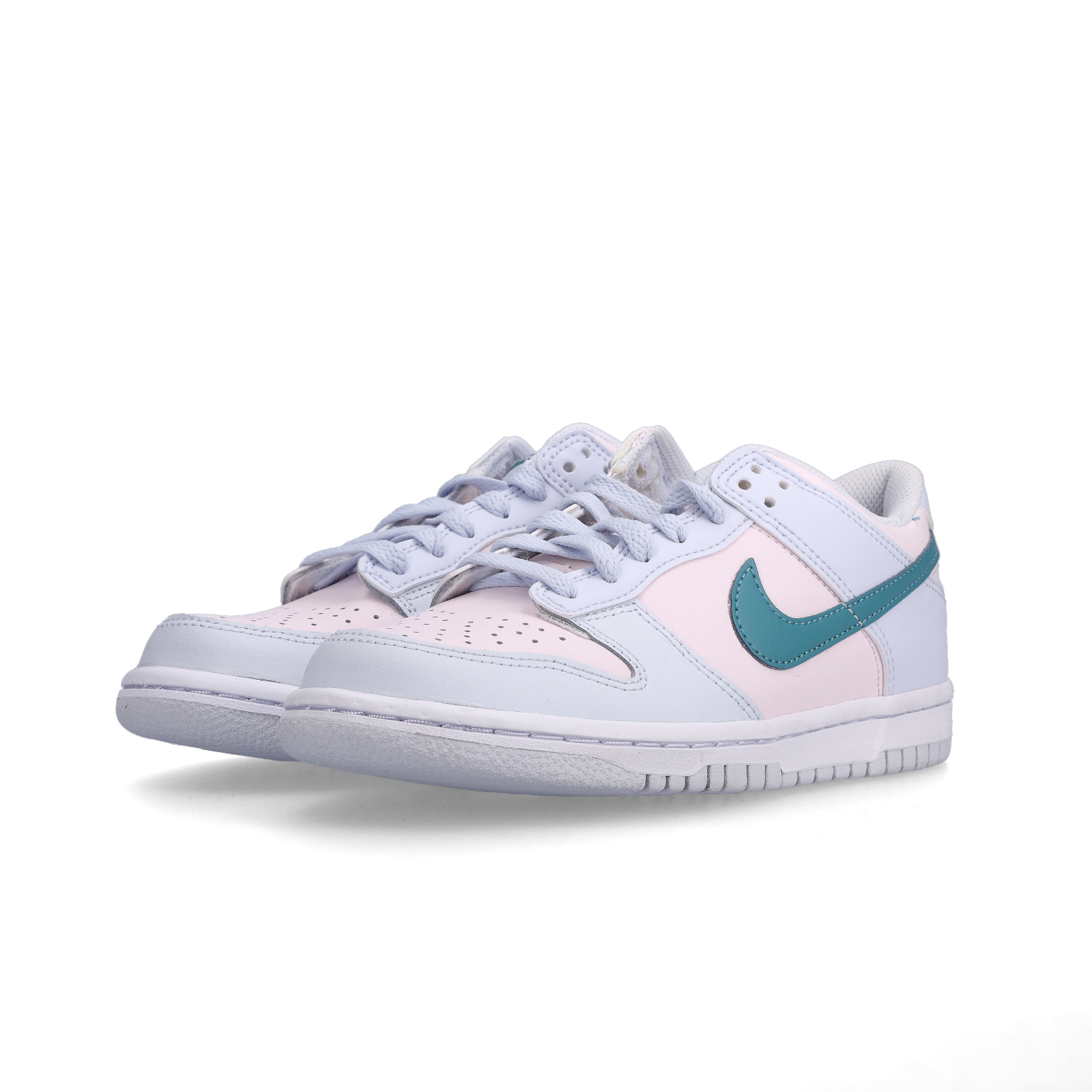 (GS) Nike Dunk Low Football Grey Mineral Teal