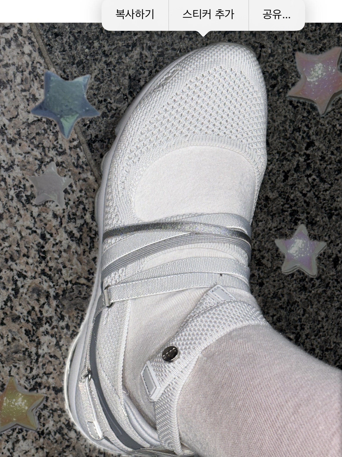 Fila x Ojos RGB Pier 3.0 MJ Grey 착용 스타일