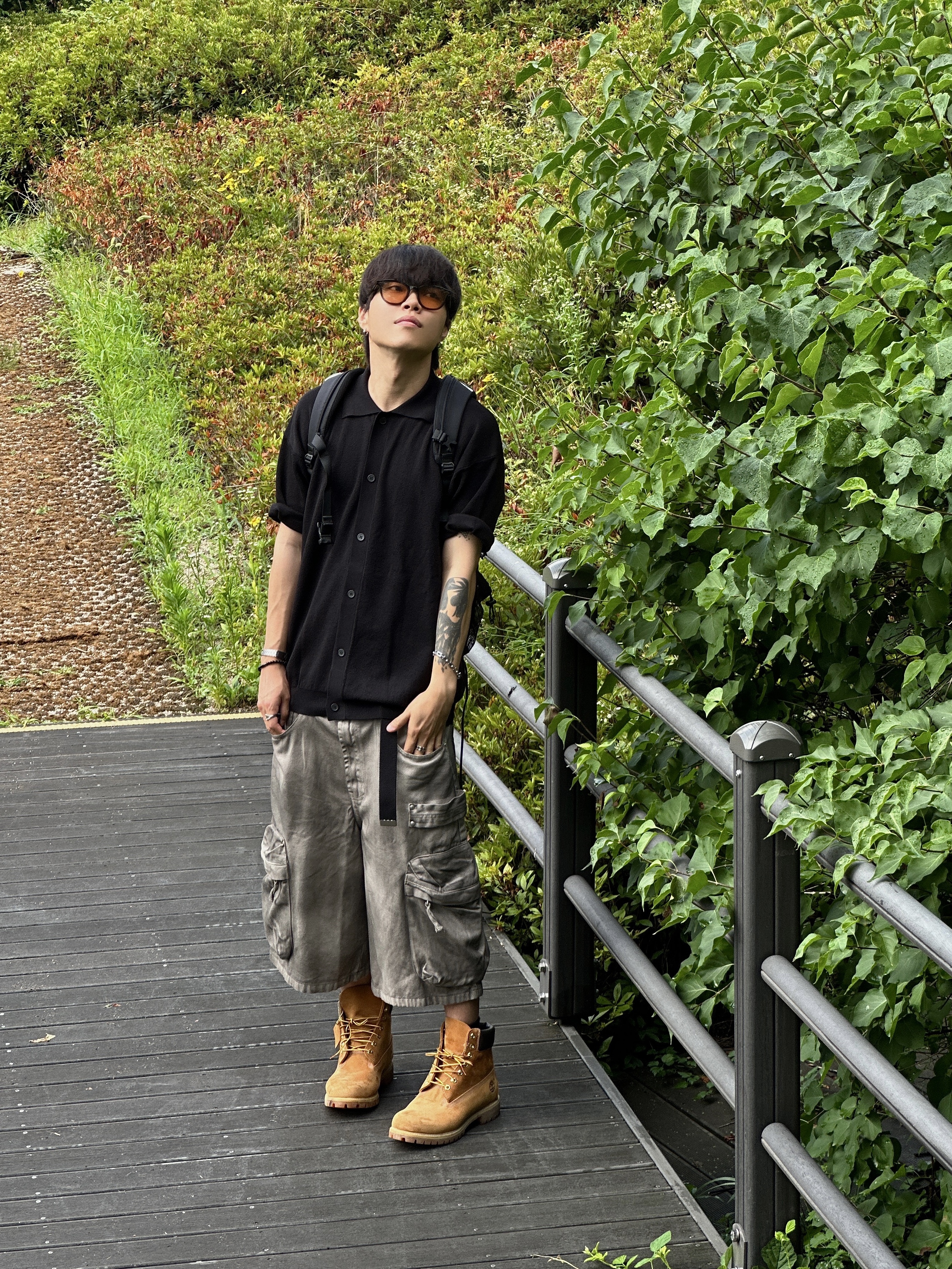 Timberland Premium 6 inch Waterproof Boot Wheat Nubuck - Wide 착용 스타일 - 1
