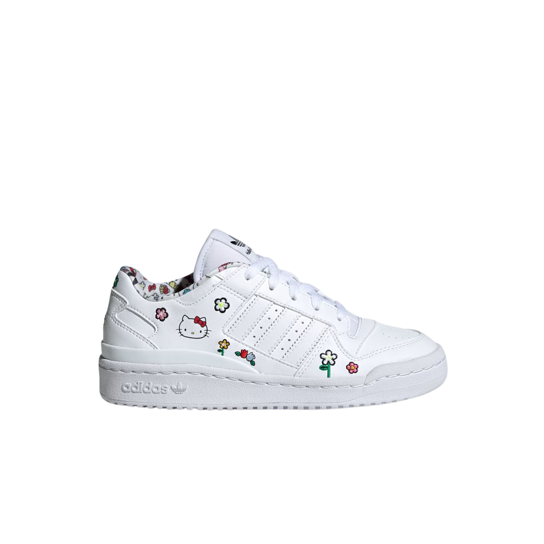 IG0301 (J) Adidas x Hello Kitty Forum Cloud White Core Black