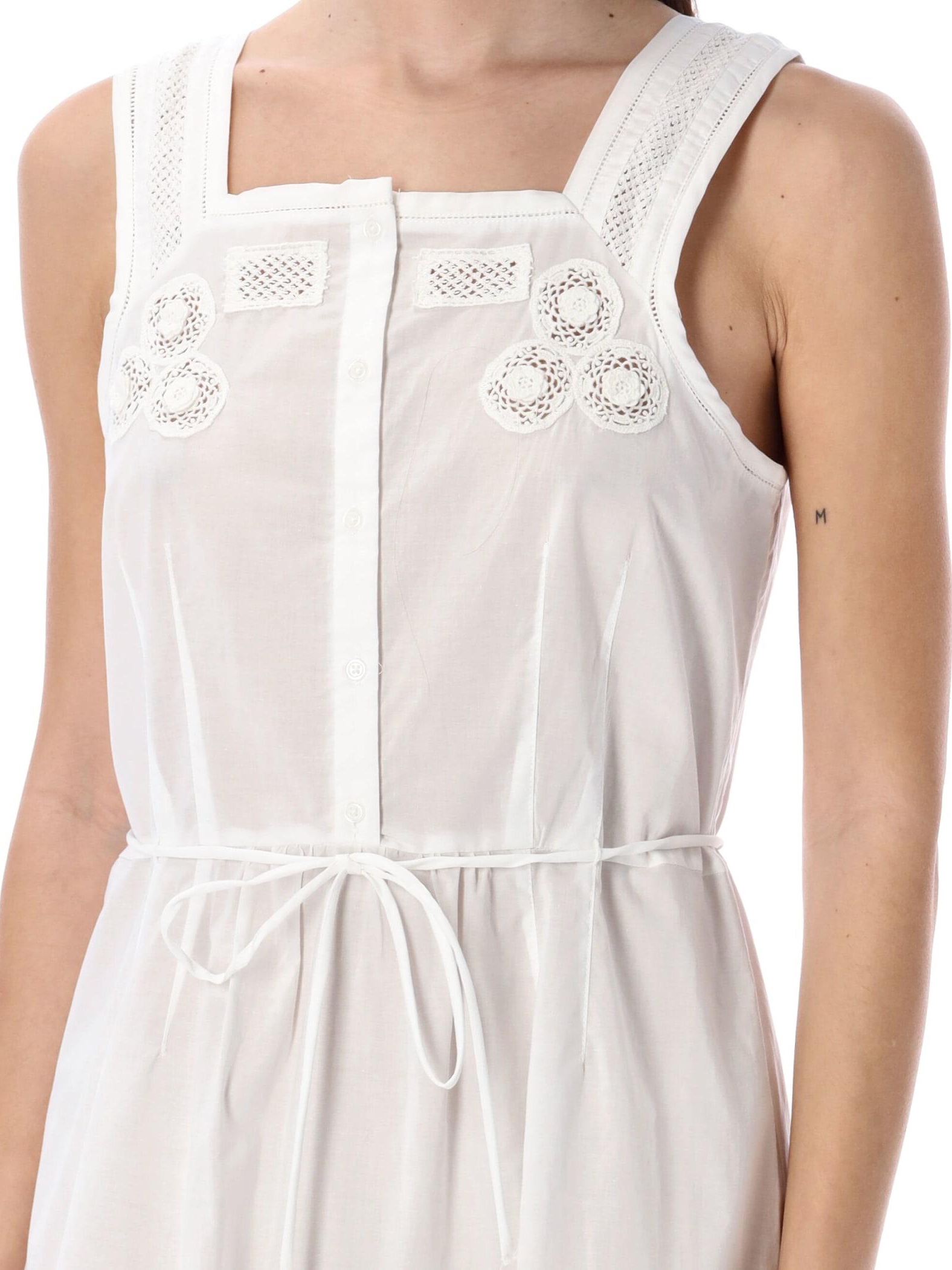 The Garment Women Kirsten Short Dress Bone 착용 스타일 - 2