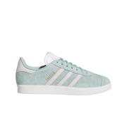 (W) Adidas Gazelle Hazy Green Off White Cloud White