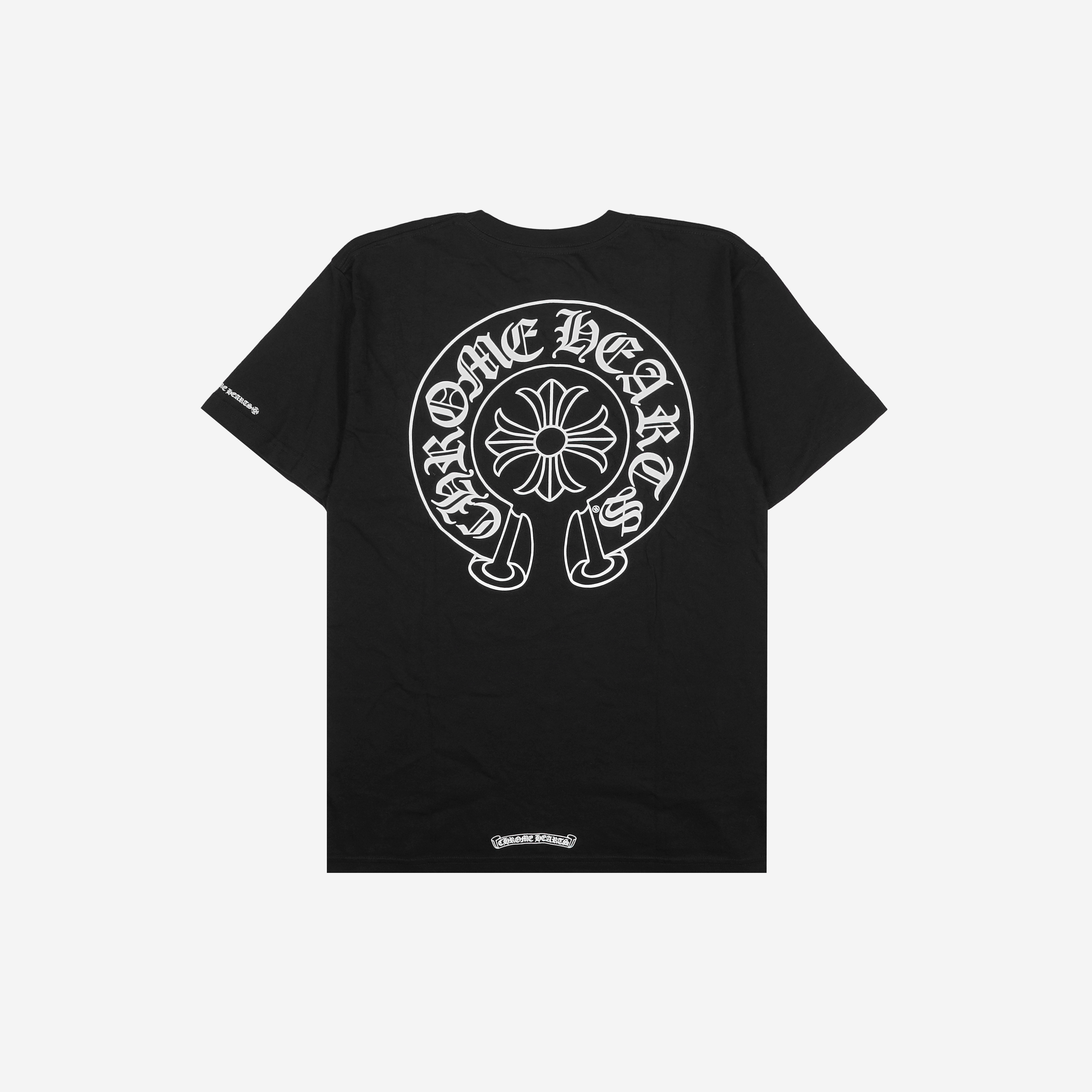 크롬하츠 홀스슈 로고 포켓 티셔츠 블랙(Chrome Hearts Horseshoe Logo Pocket T-Shirt Black)