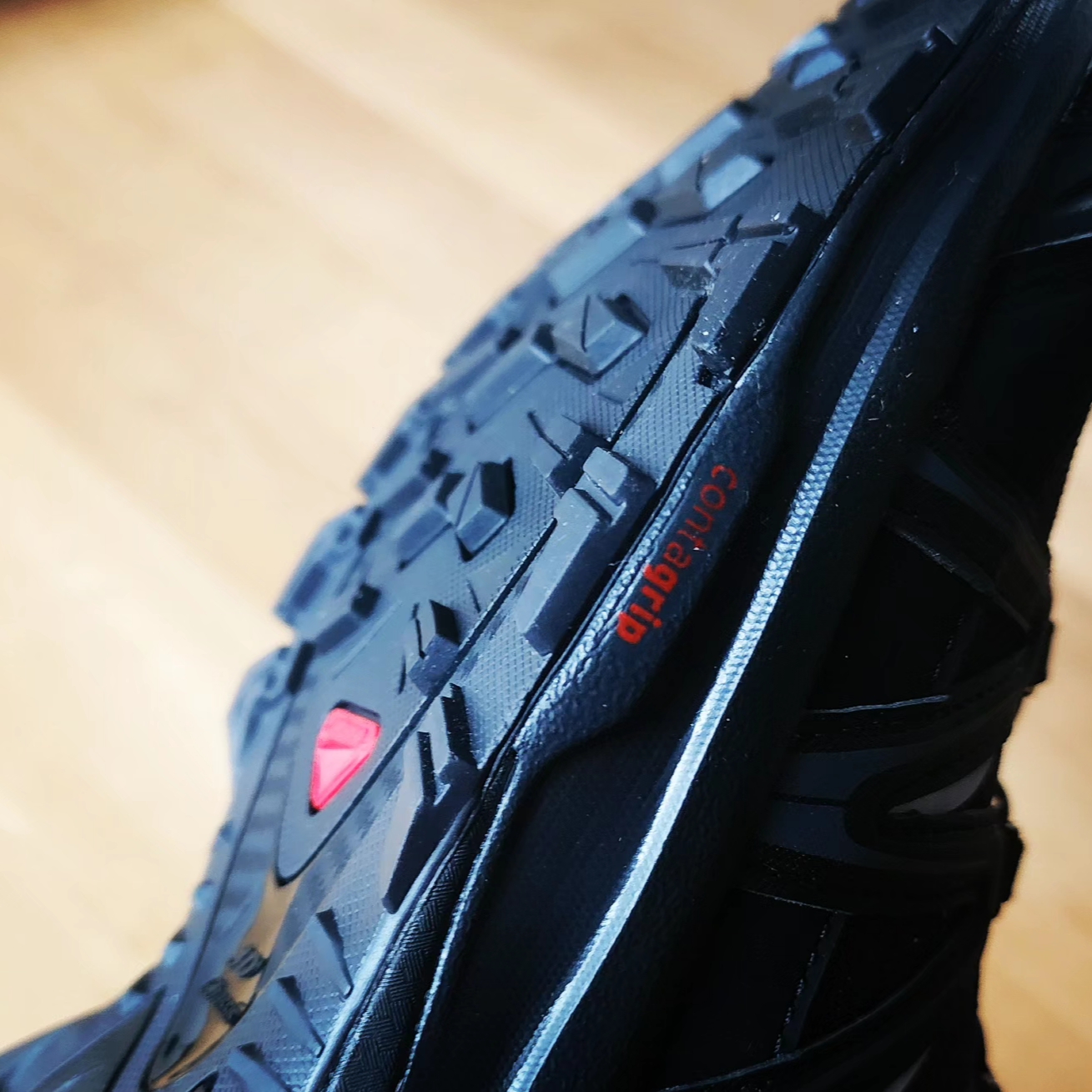 Salomon XA Pro 3D GTX Black Magnet 착용 스타일 - 2