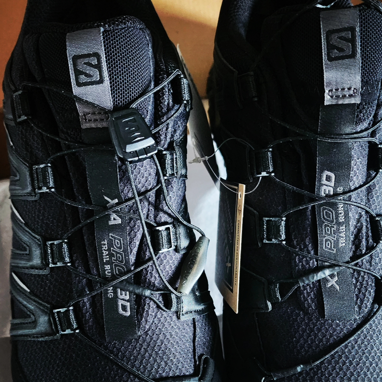 Salomon XA Pro 3D GTX Black Magnet 착용 스타일 - 5