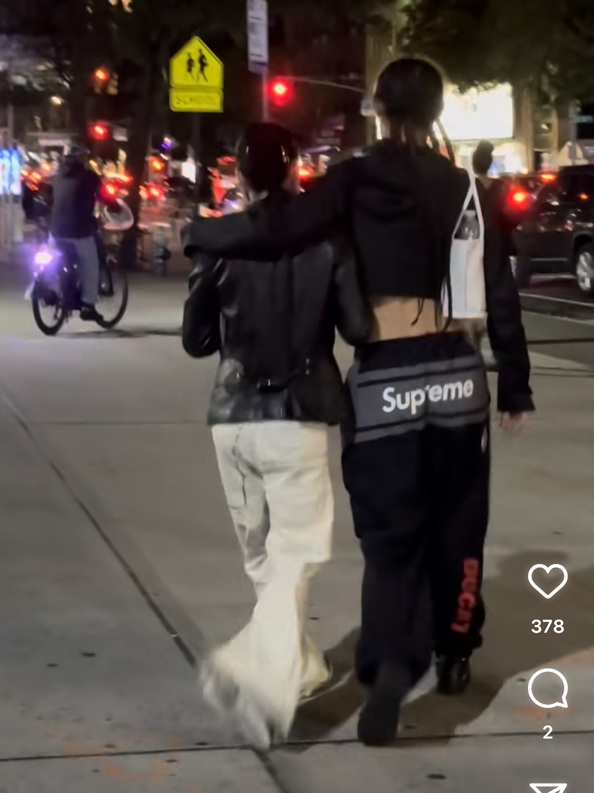 Supreme x Ducati Track Pants Black - 24SS 착용 스타일