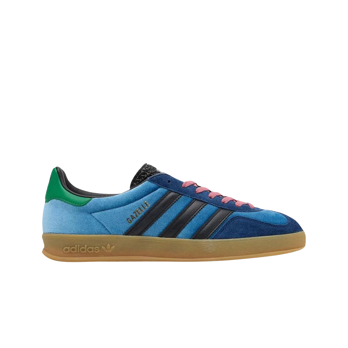 아디다스 가젤 인도어 미스테리 블루 코어 블랙 - 사이즈? 한정(Adidas Gazelle Indoor Mystery Blue Core Black - Size? Exclusive) - 1