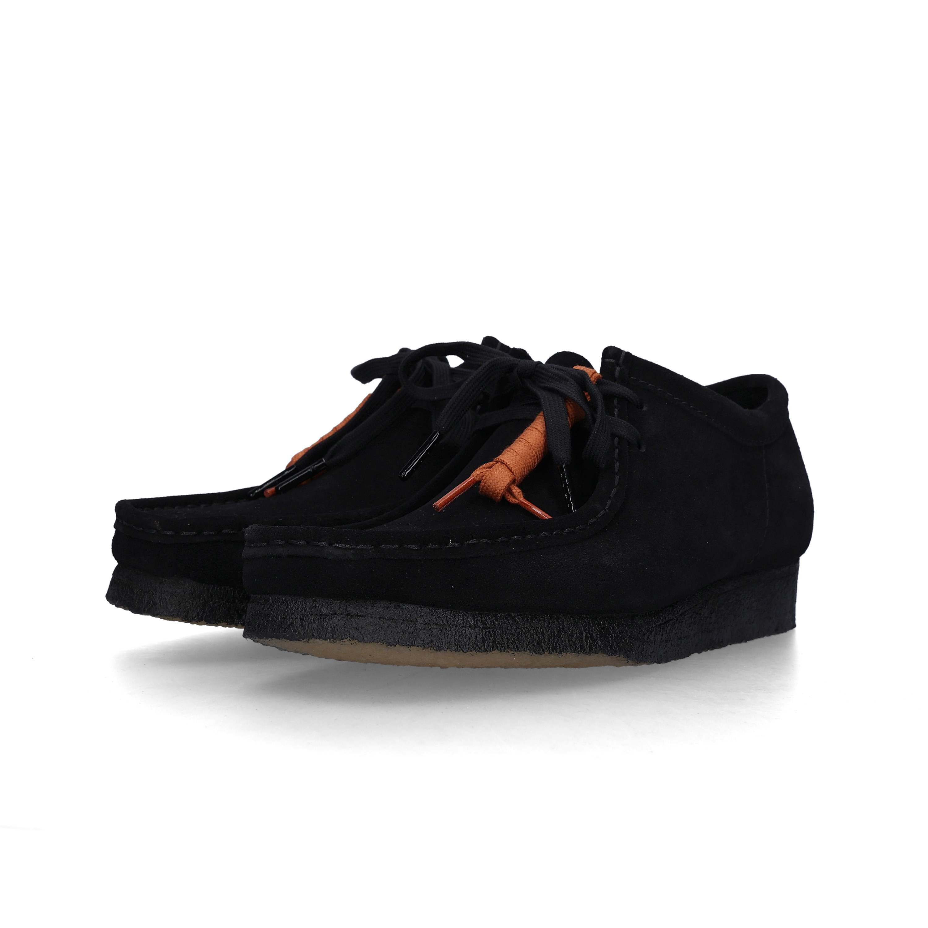 Clarks Wallabee Black Suede