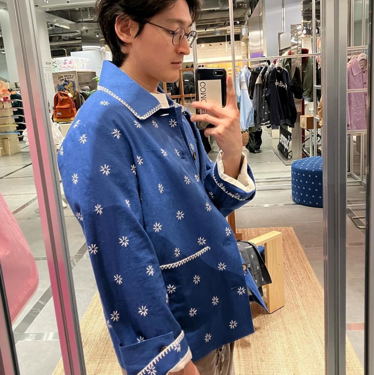 Fritur The Kyoto Jacket Red, Fritur The Kyoto Jacket Blue 착용 스타일