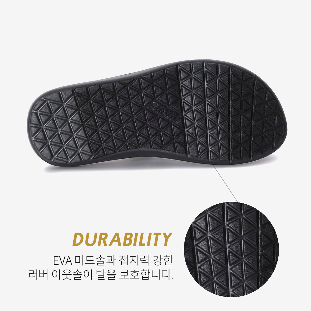 테바 맨 보야 슬라이드 (BLK)(TEVA Men Voya Slide (BLK)) - 6
