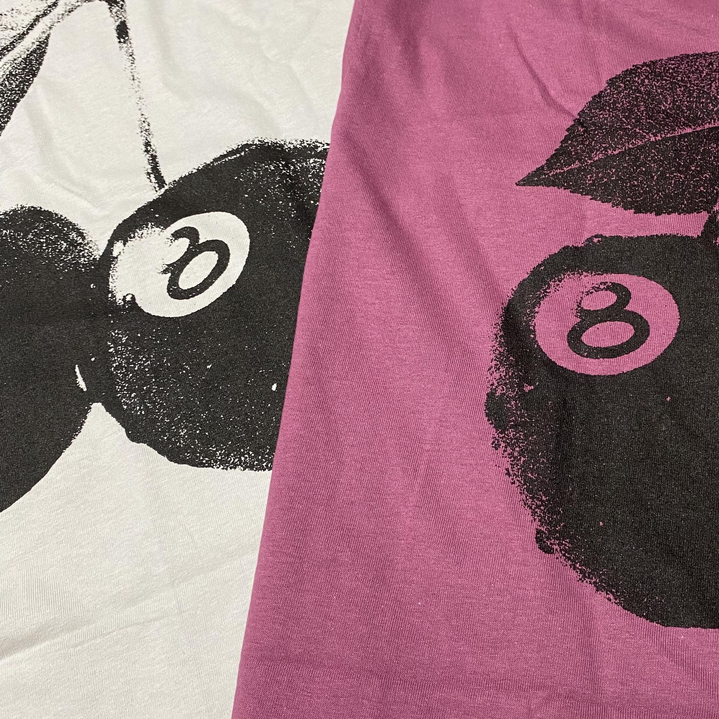 Stussy Cherries T-Shirt Berry, Stussy Cherries T-Shirt Fog 착용 스타일