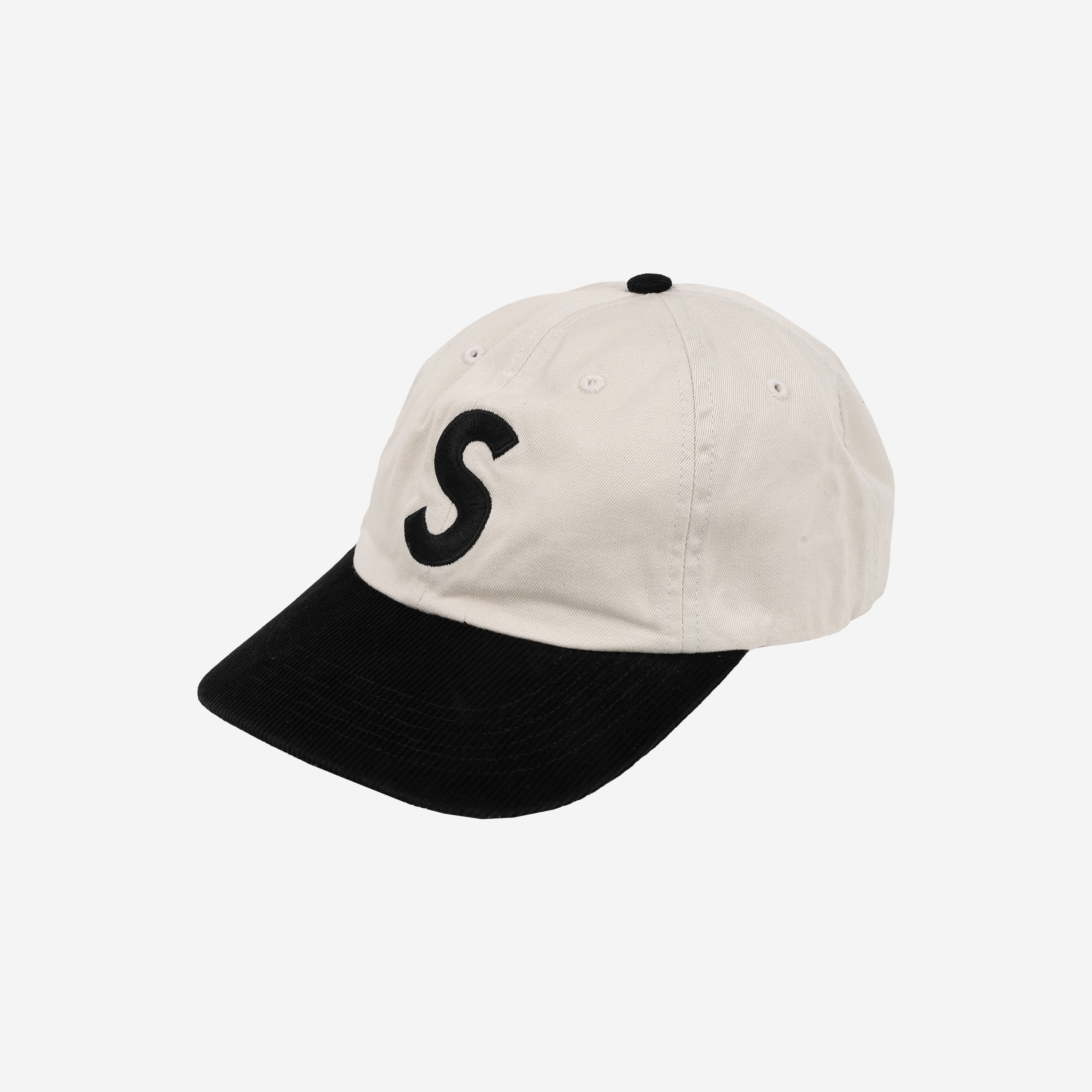 Supreme 2-Tone S Logo 6-Panel Stone - 24SS