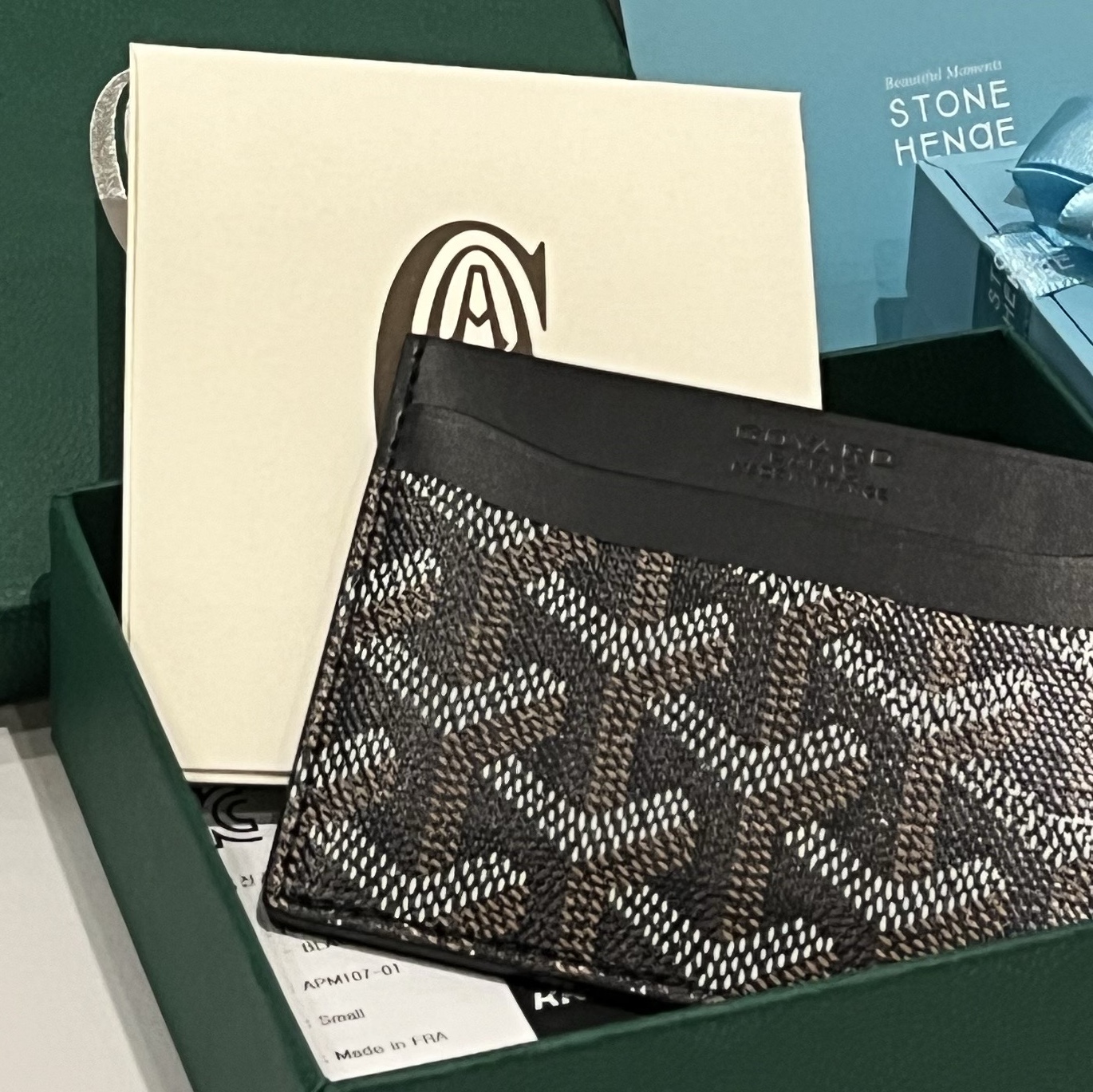 Goyard Saint Sulpice Card Holder Black 착용 스타일