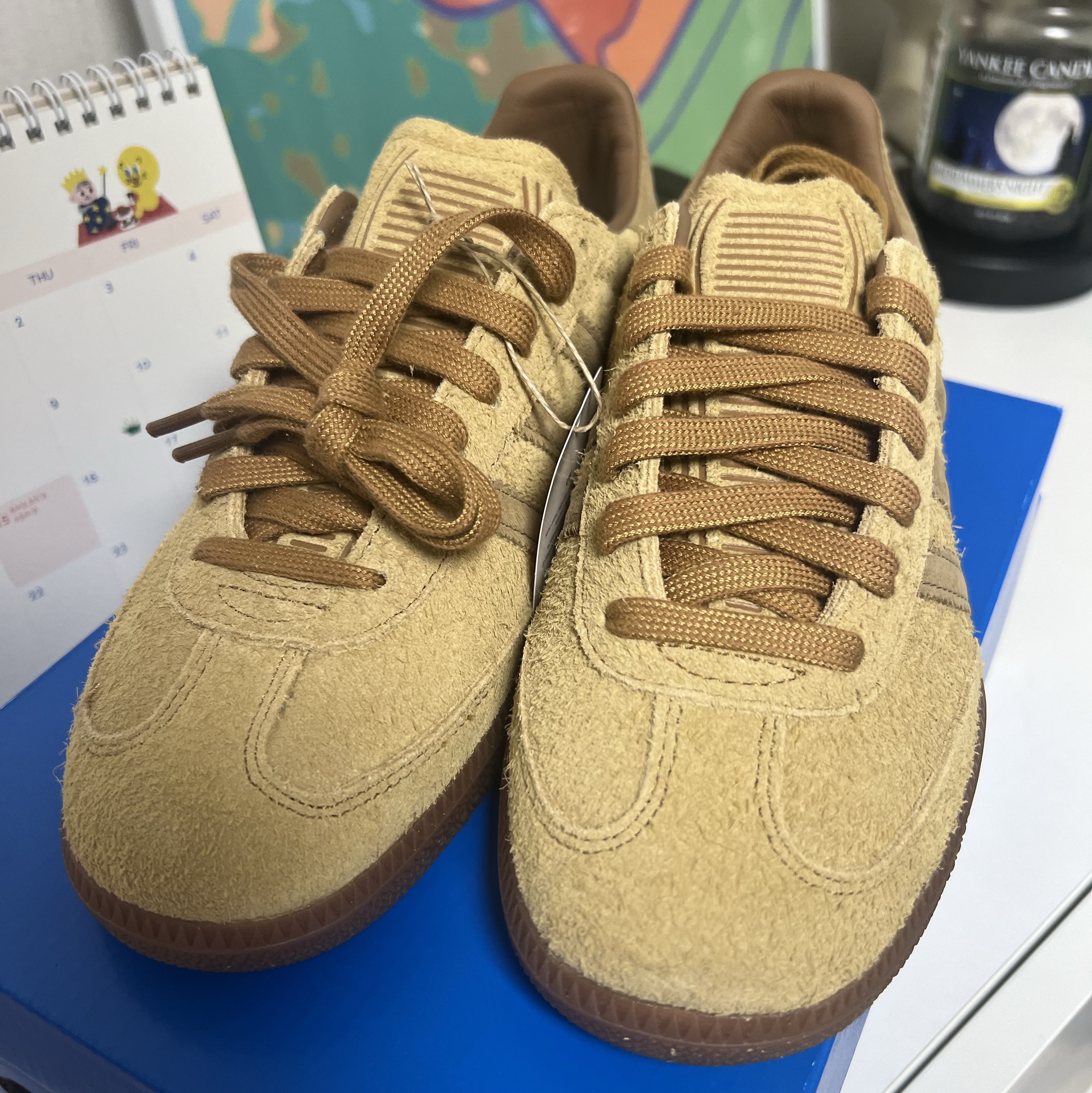 Adidas x JJJJound Samba OG Mesa 착용 스타일 - 1