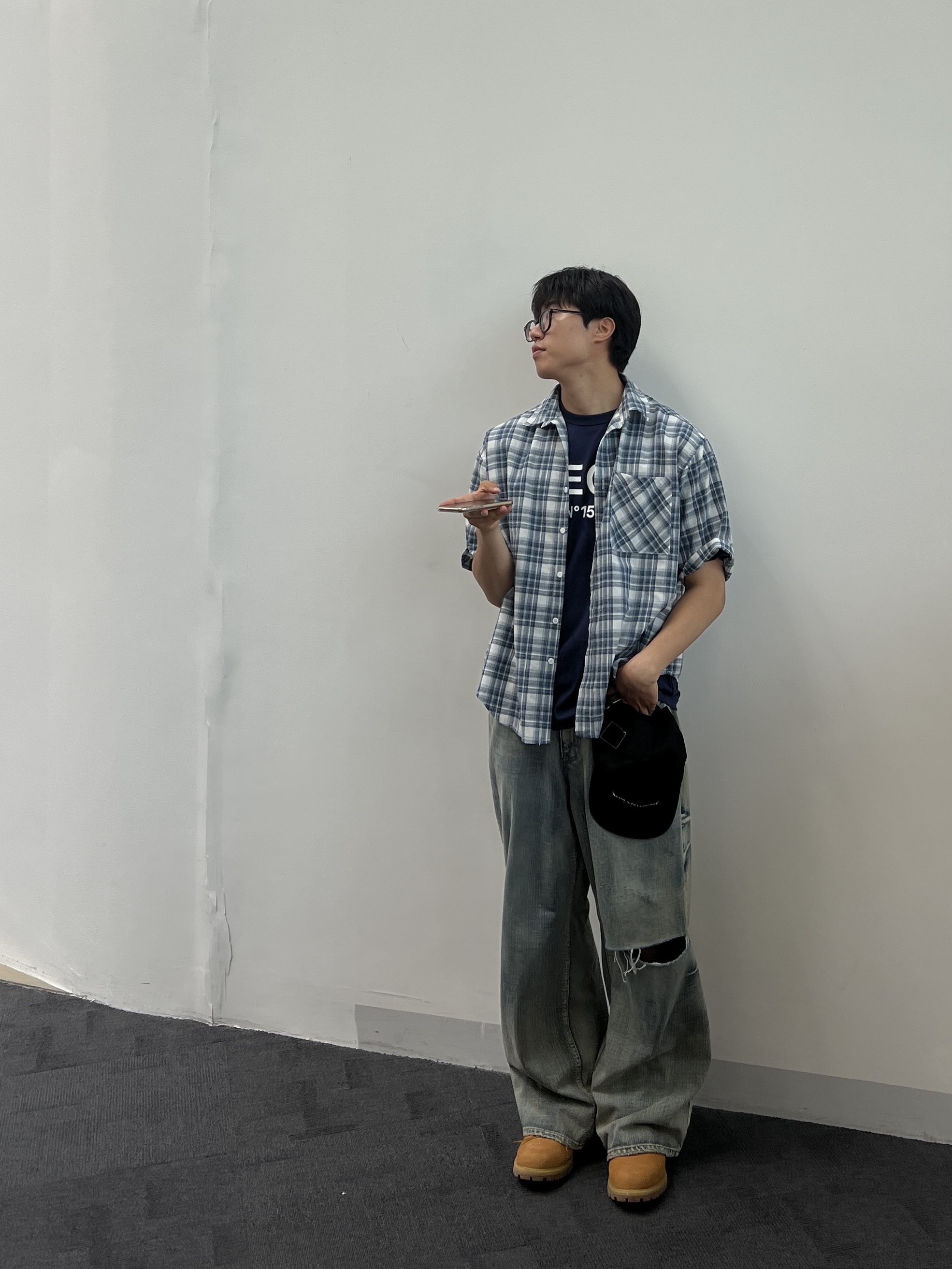 Timberland Premium 6 inch Waterproof Boot Wheat Nubuck - Wide 착용 스타일 - 4