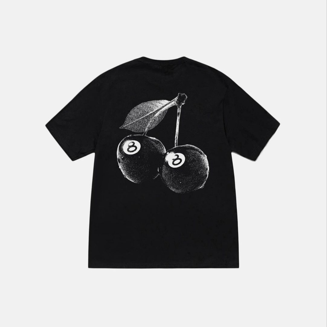 Stussy Cherries T-Shirt Black, Stussy Cherries T-Shirt White 착용 스타일 - 1