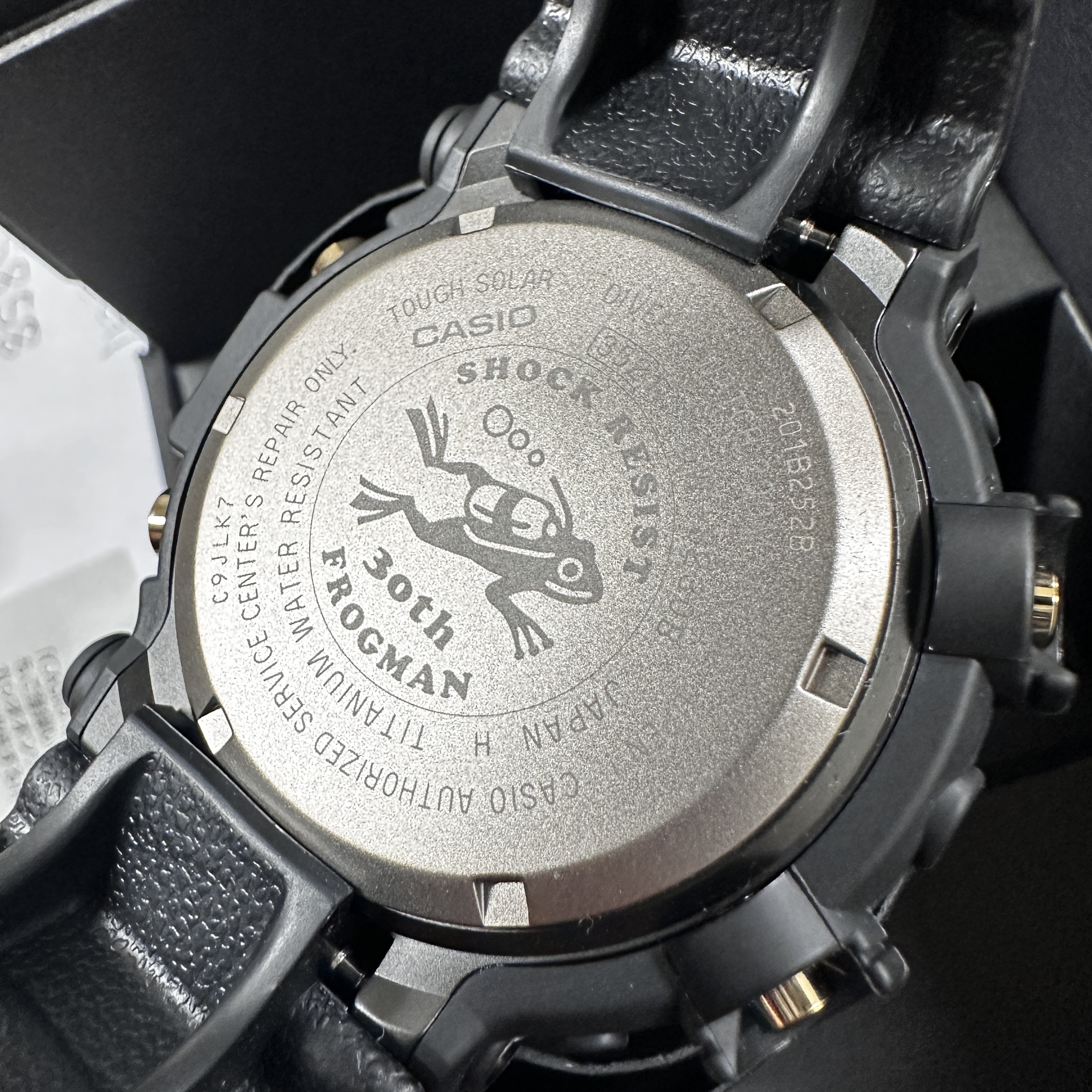Casio G-Shock Frogman 30th Anniversary Limited Edition GW-8230B-9A 착용 스타일 - 2