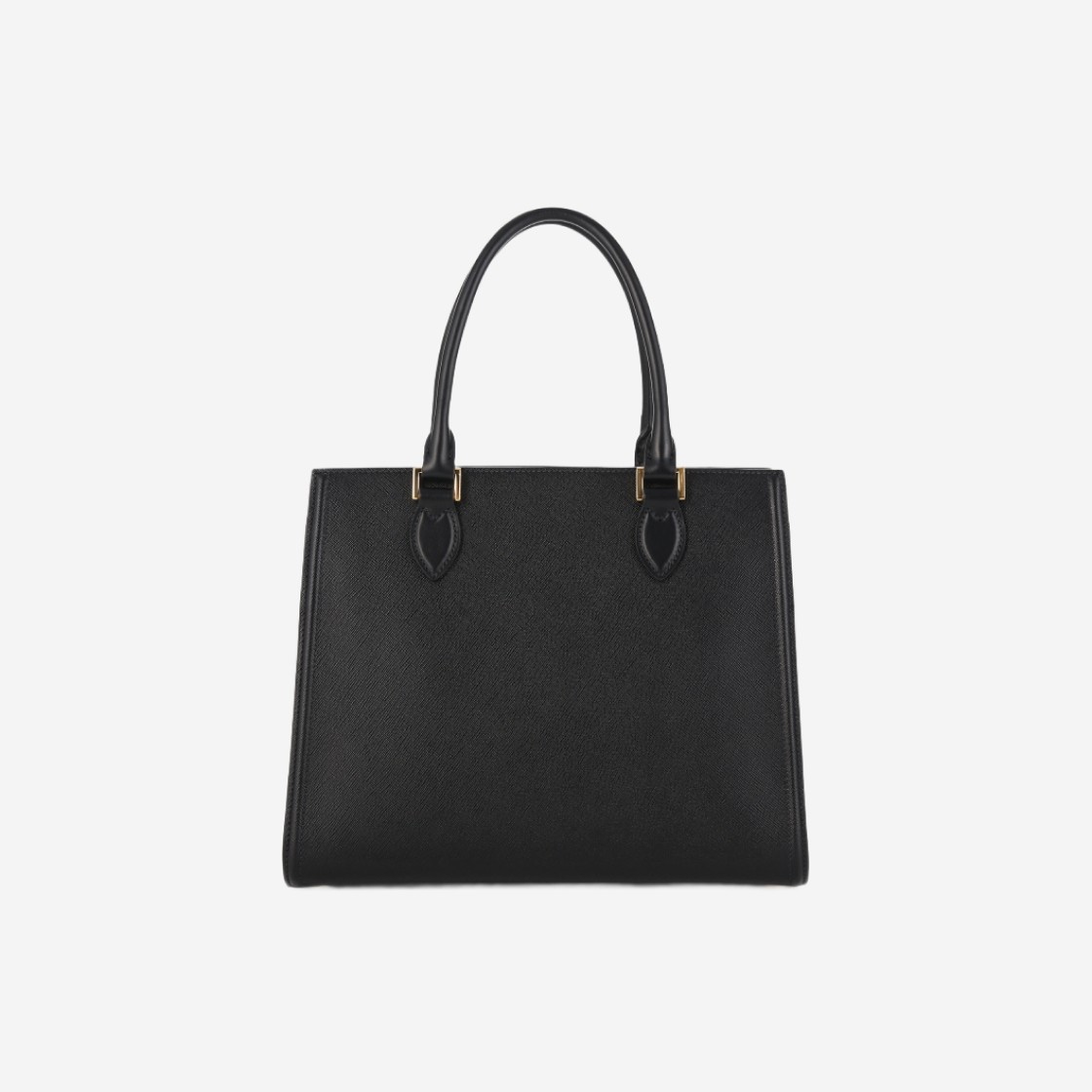 Prada Saffiano Leather Tote Bag Black 상세 이미지 2