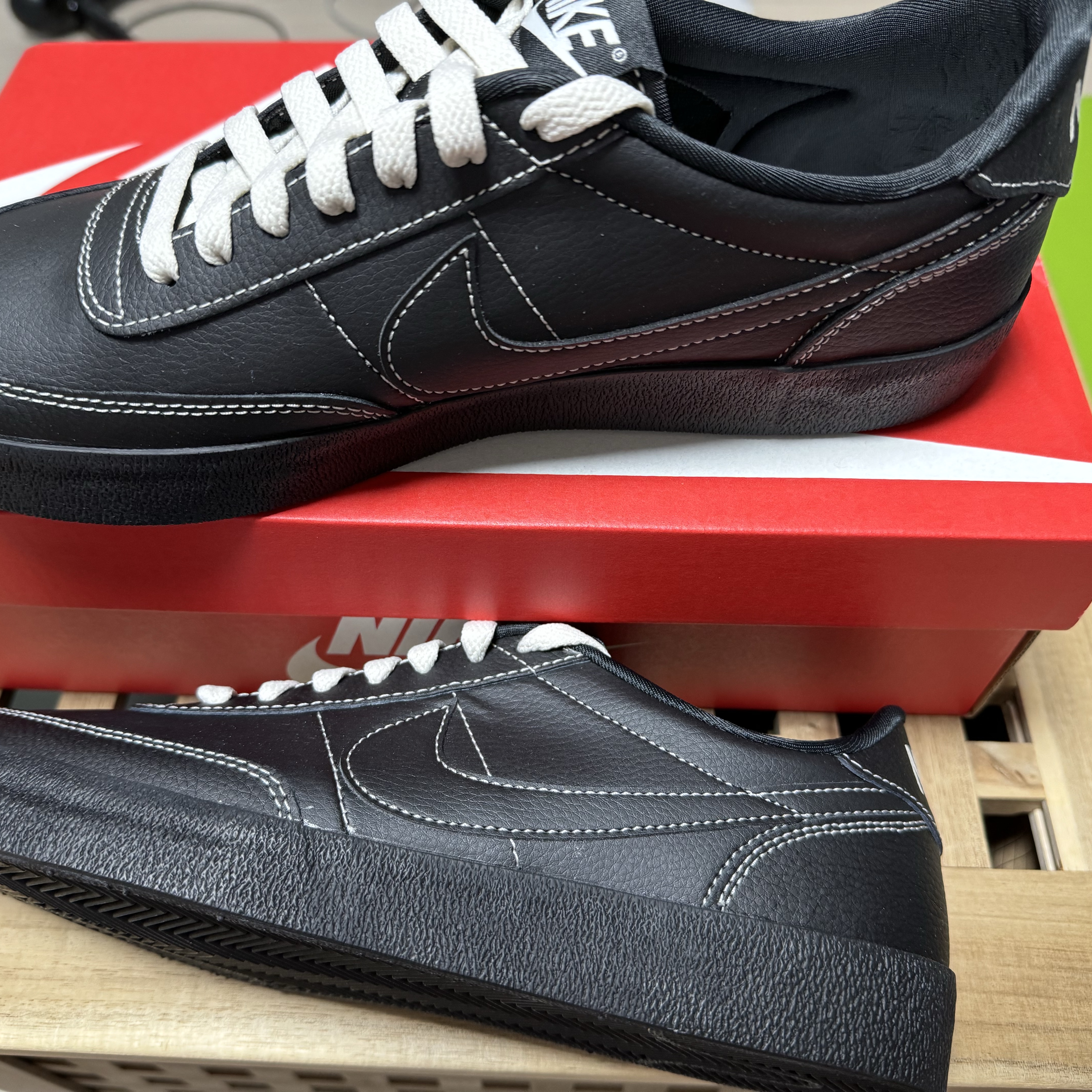 Nike Killshot 2 Black Phantom 착용 스타일 - 4