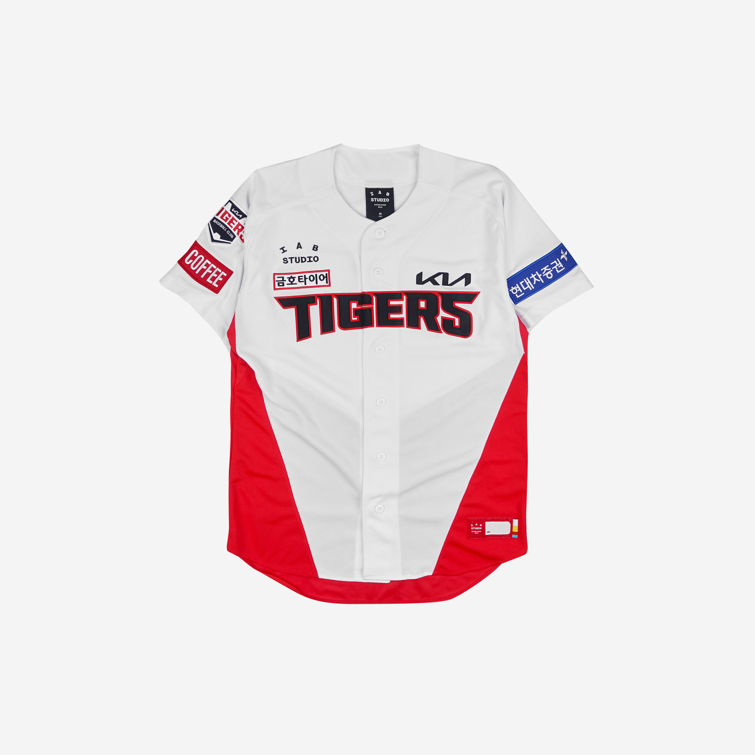 Kia TIgers x IAB Studio 24 Authentic Home Uniform White (Non Marking Ver.)