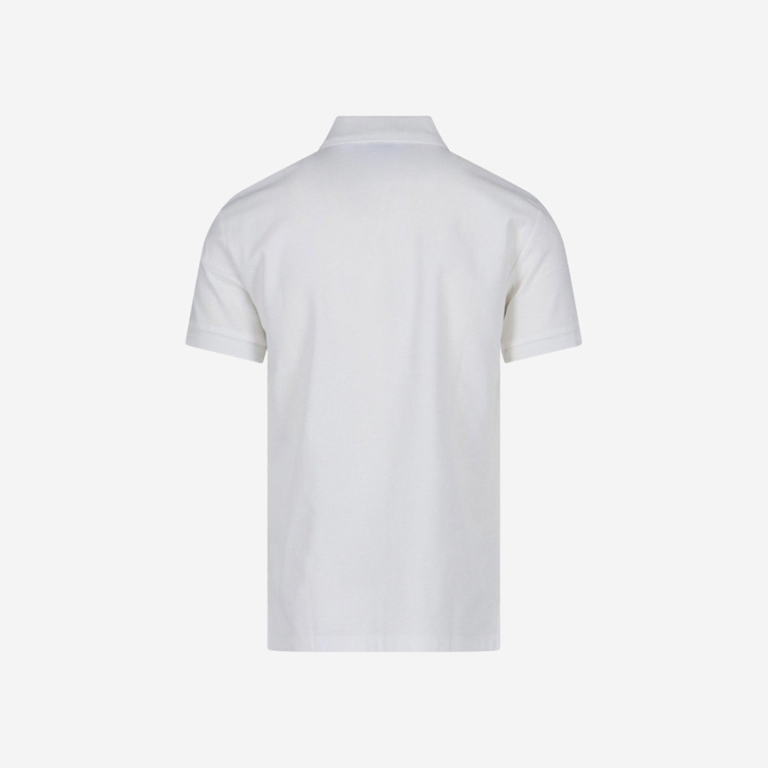 Burberry Cotton Logo Polo Shirt White 상세 이미지 2