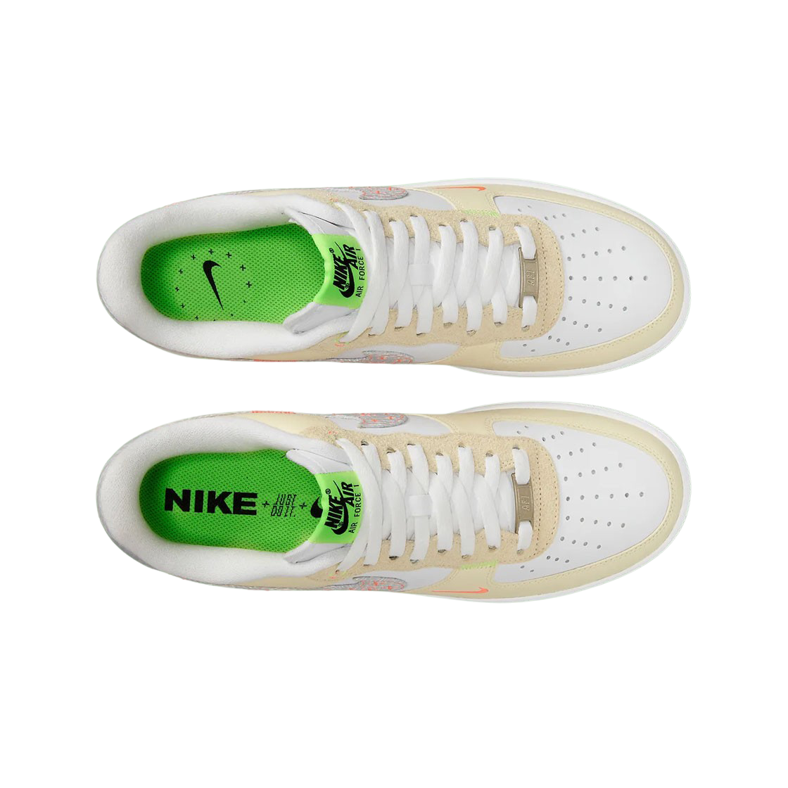 나이키 에어포스 1 '07 LV8 화이트 서밋 화이트 쉐이드 그린(Nike Air Force 1 '07 LV8 White Summit White Shade Green) - 2