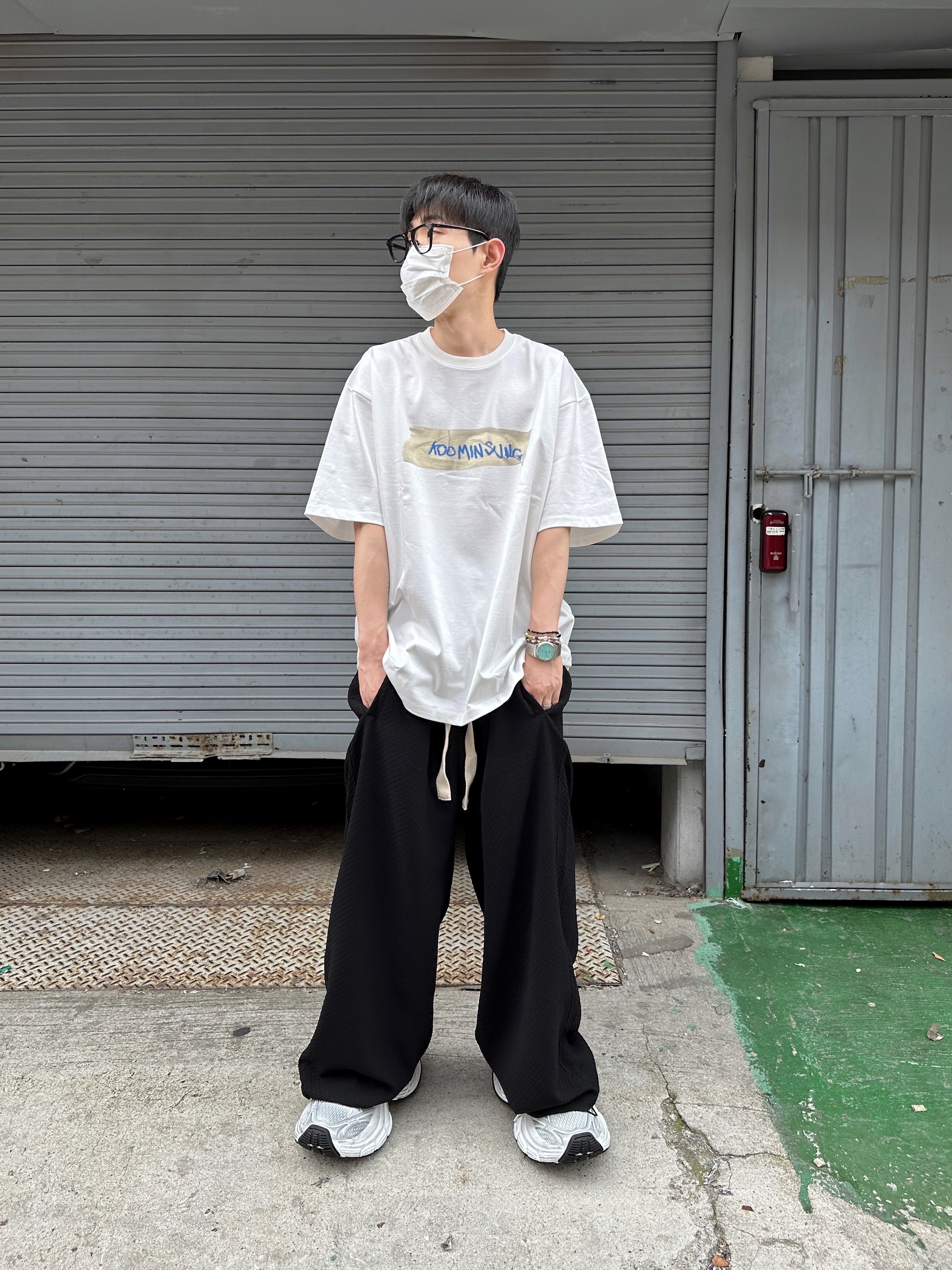 Nonnod Capri Pajama Pants Jacquard Black, Casio MTP-B145D-2A1V 착용 스타일 - 3