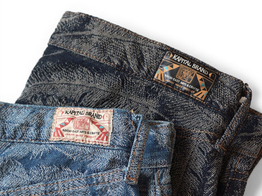Kapital 12 oz. Magpie Denim 5P Shorts Dark Indigo 착용 스타일