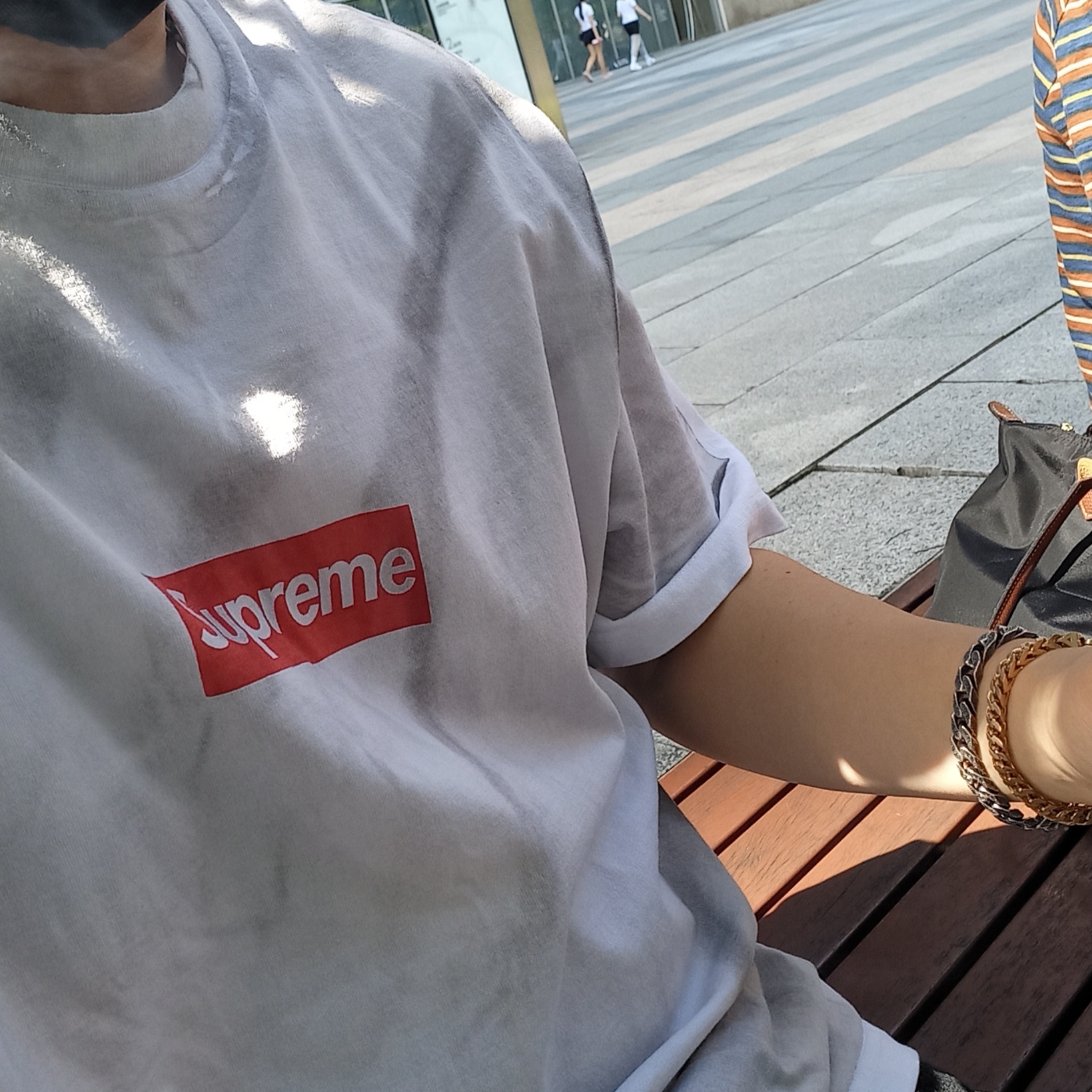 Supreme Cordura Denim Small Box 6-Panel Black - 24SS, Supreme x Nike Denim Short Black - 24SS 착용 스타일 - 6