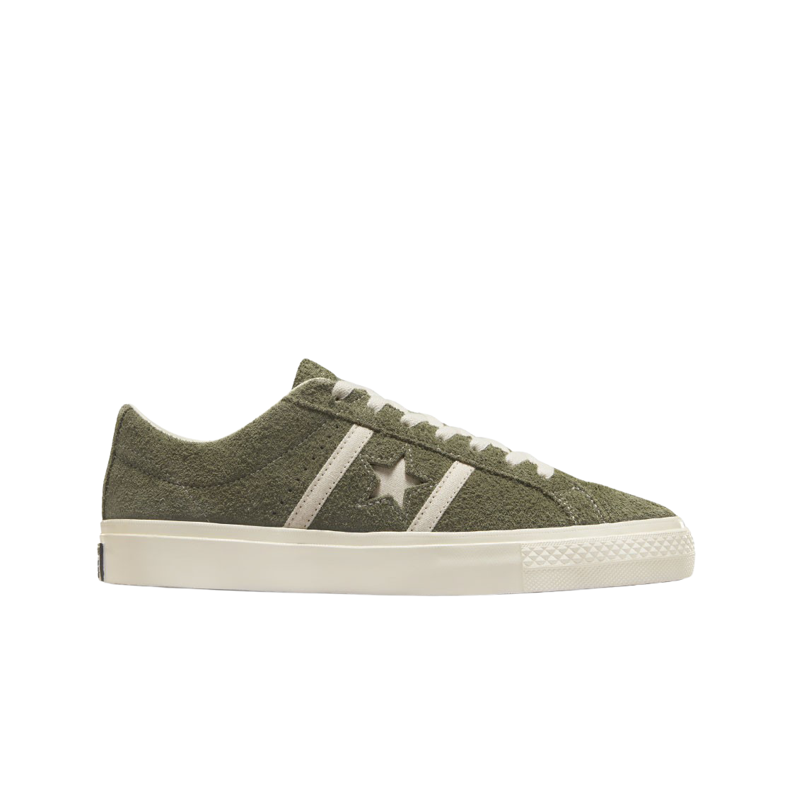 A08489C Converse One Star Academy Pro Vintage Suede Utility Egret