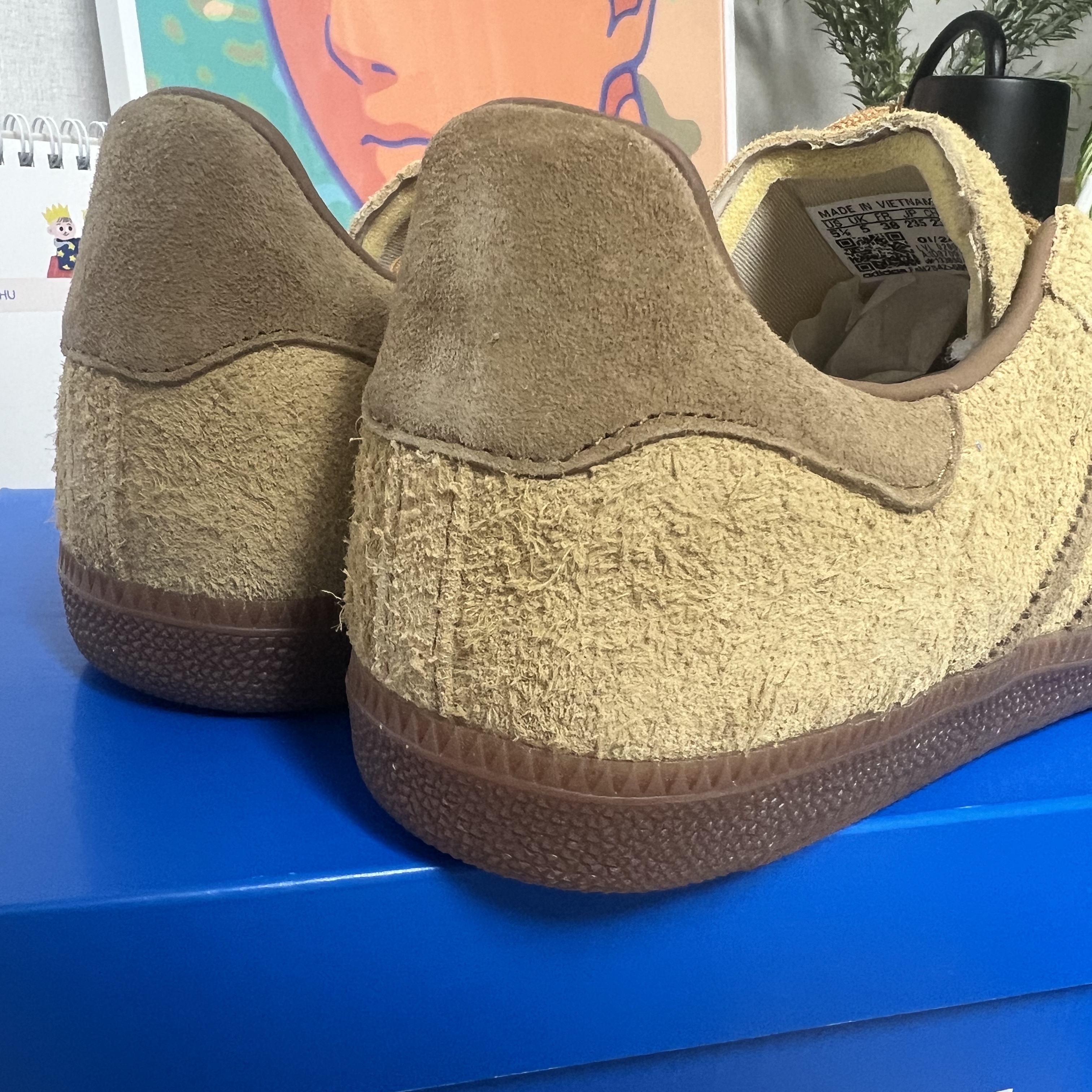 Adidas x JJJJound Samba OG Mesa 착용 스타일 - 3
