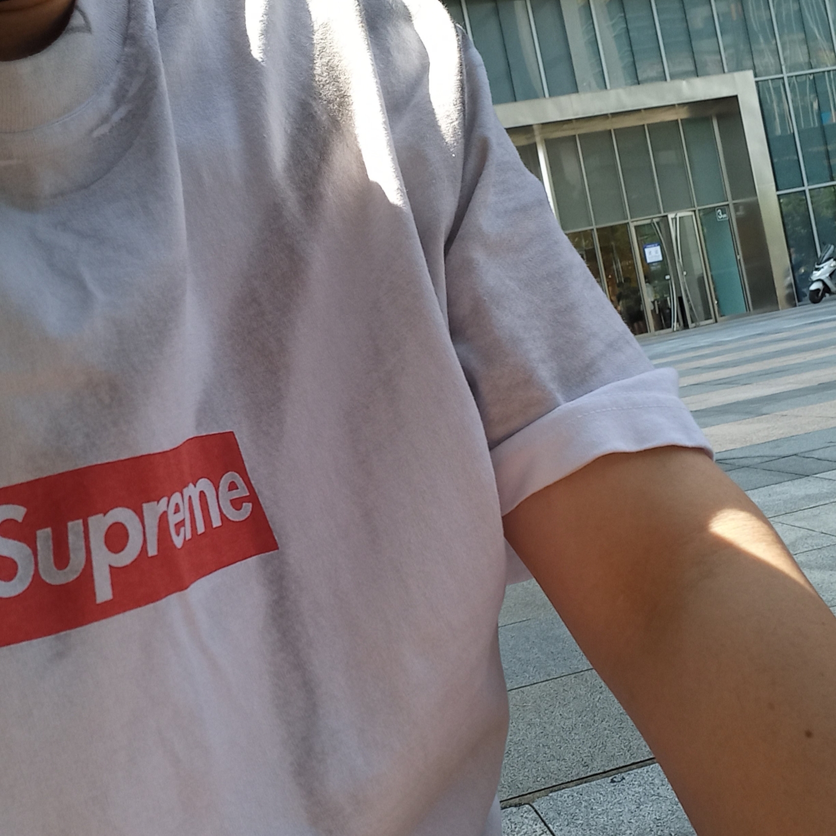 Supreme Cordura Denim Small Box 6-Panel Black - 24SS, Supreme x Nike Denim Short Black - 24SS 착용 스타일 - 5