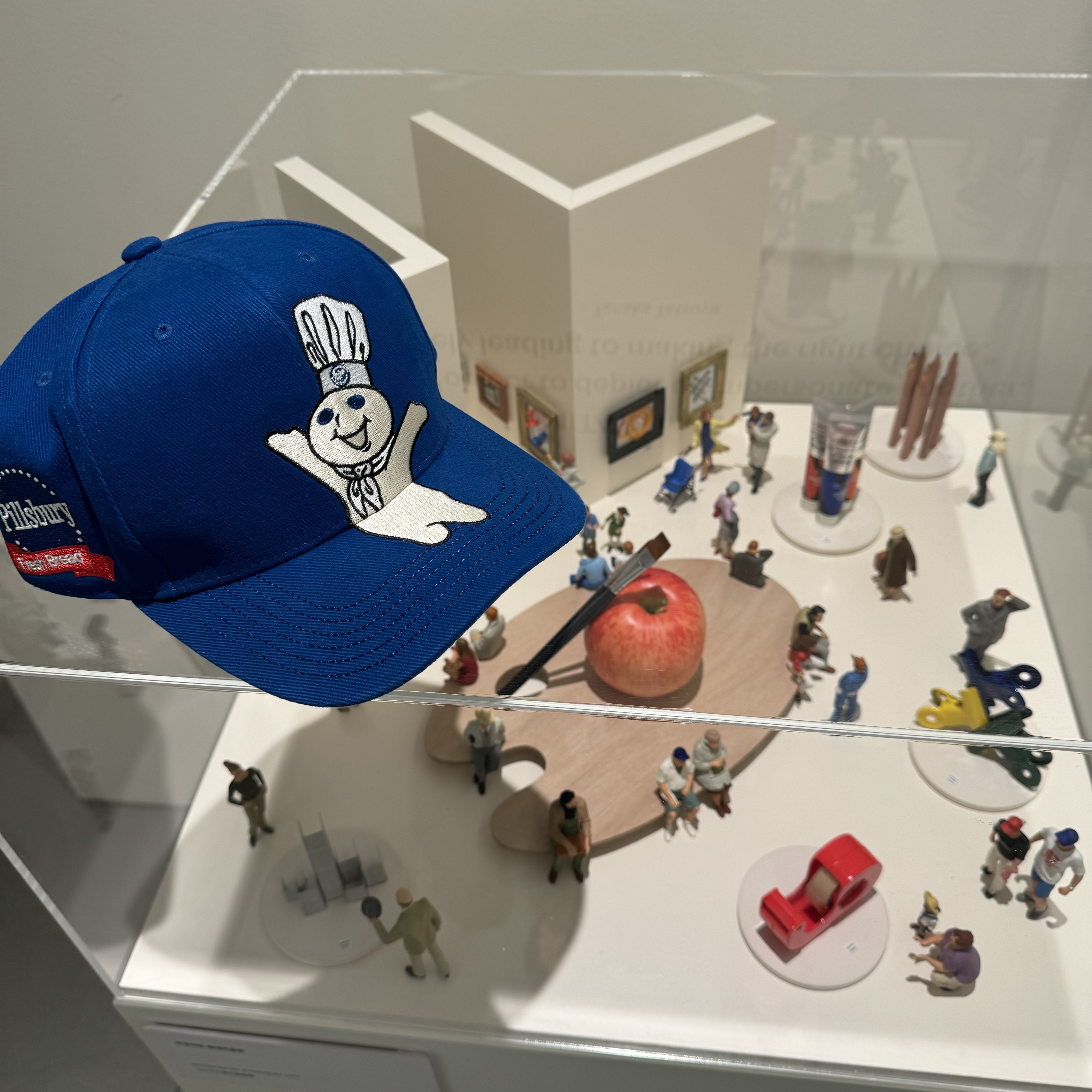 Supreme Camacho Mesh Back 5-Panel Navy - 23FW, Supreme Mitchell & Ness Doughboy Fitted 6-Panel Blue - 22FW 착용 스타일 - 4