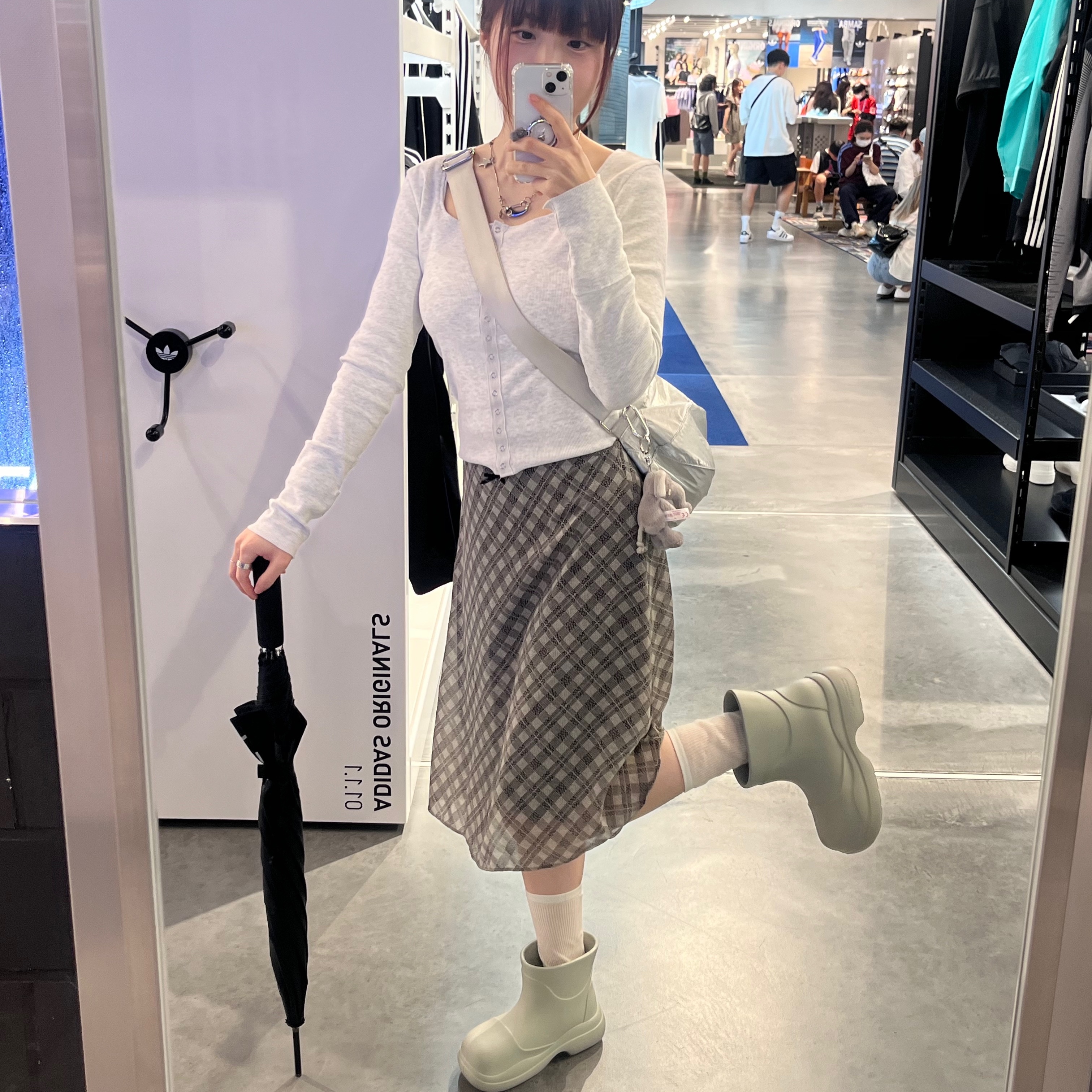 (W) Rockfishweatherwear Hayden Boots Sage 착용 스타일