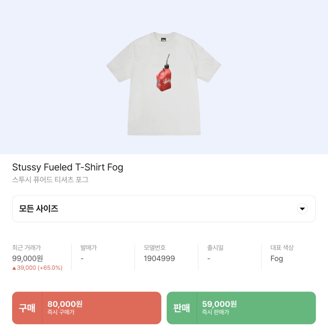 Stussy Fueled T-Shirt Fog 착용 스타일 - 2