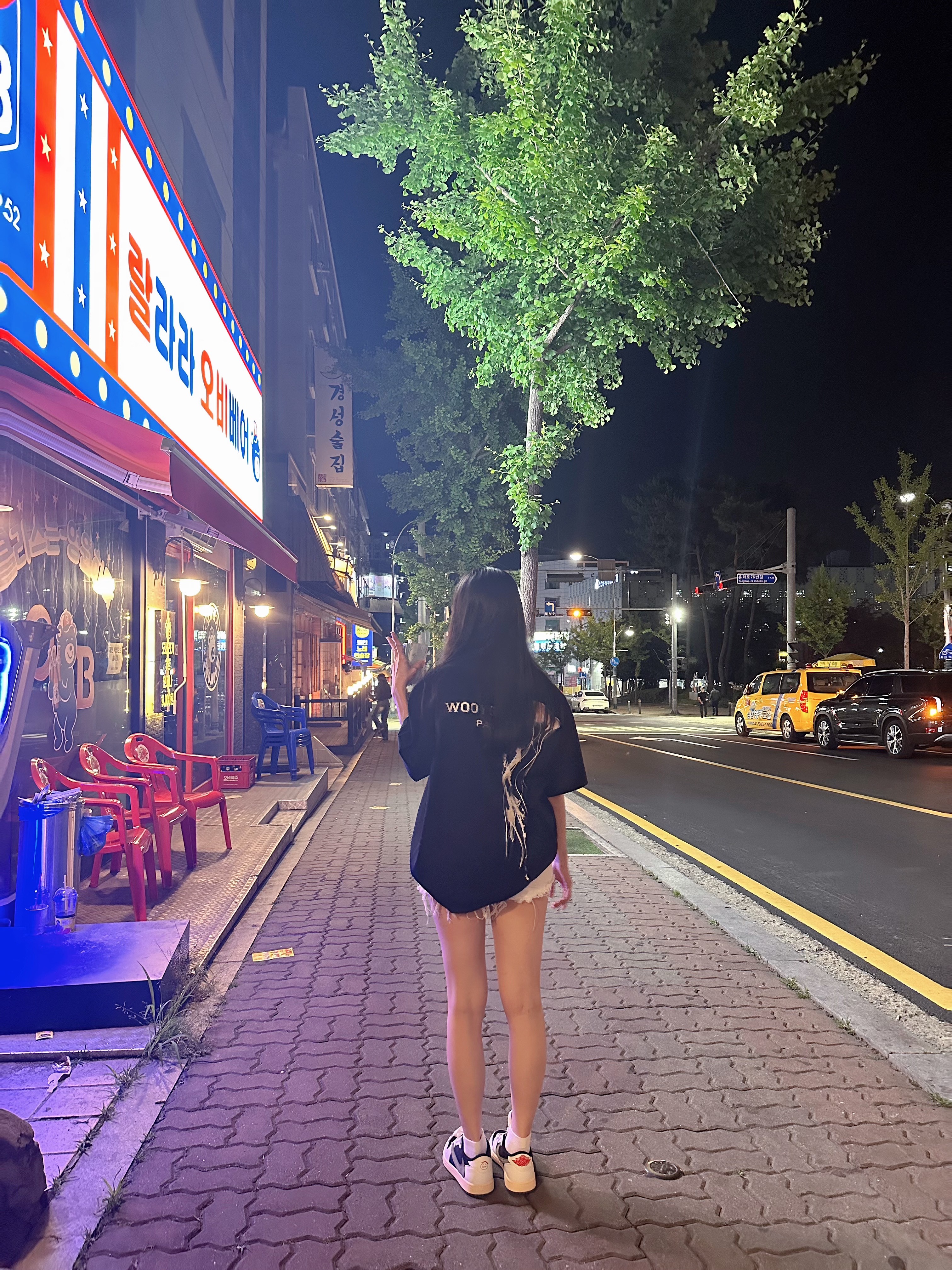 Wooyoungmi Luminous Jellyfish Back Logo T-Shirt Black - 24SS, (W) Jordan 1 x Travis Scott Retro Low OG SP Medium Olive 착용 스타일