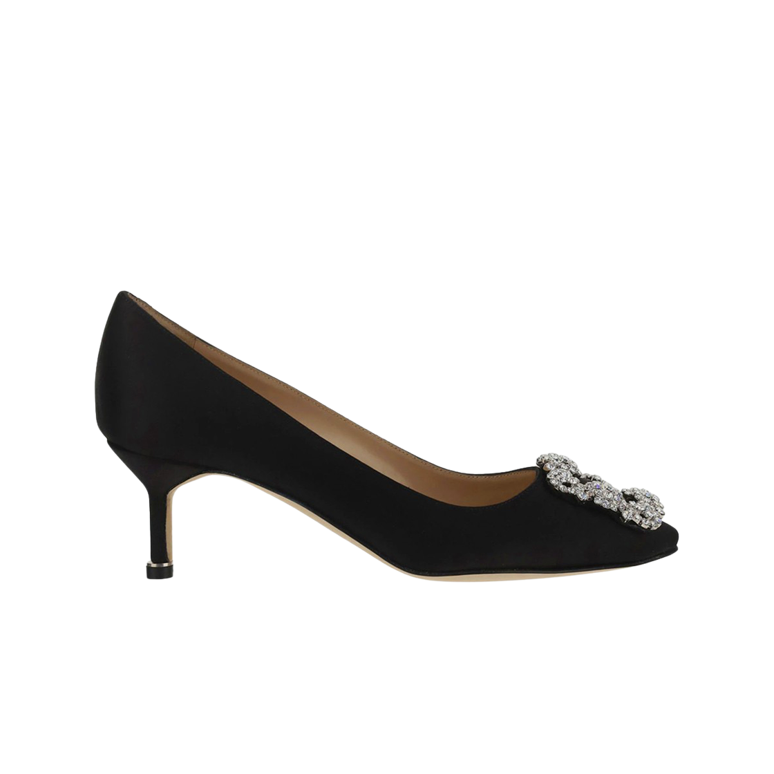 9XX-0315-0015 (W) Manolo Blahnik Hangisi Pumps Black