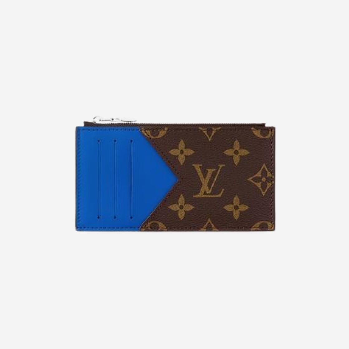 Louis Vuitton Coin Card Holder Blue 상세 이미지 1