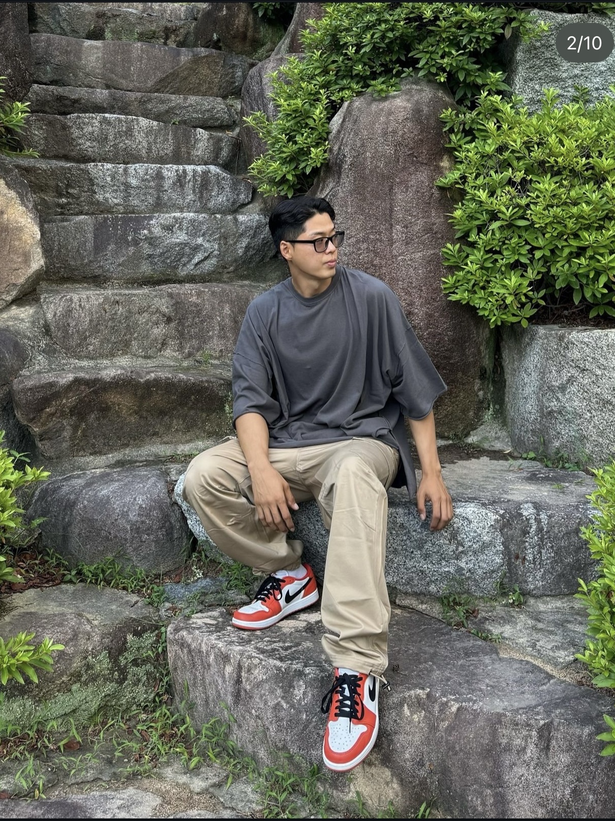Jordan 1 Low OG Starfish 착용 스타일 - 2