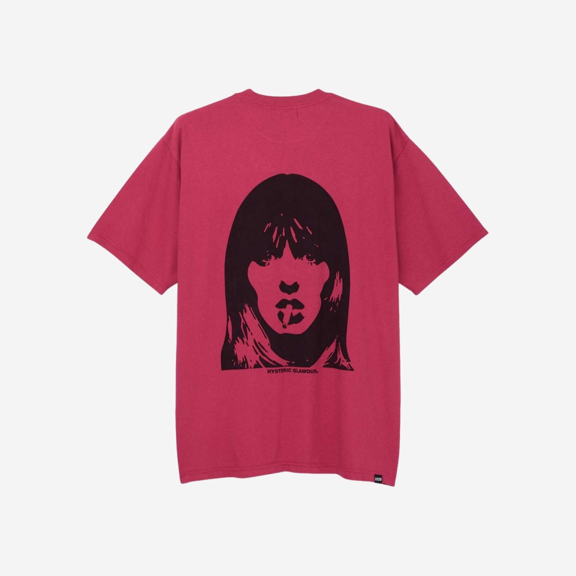 Hysteric Glamour Still Heavy Smoker T-Shirt Pink 상세 이미지 2